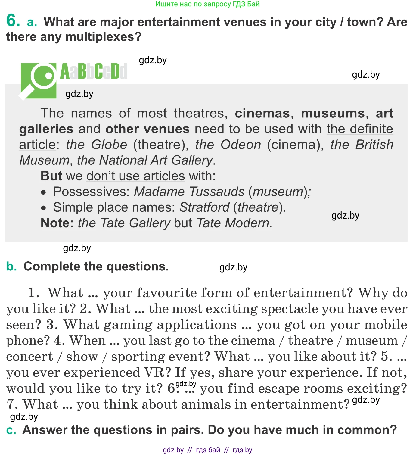 Английский язык (english), 9 класс Учебник (Student's book), авторы: Демченко Наталья Валентиновна, Юхнель Наталья Валентиновна, Романчук Вероника Романовна, Малиновская Елена Александровна, Севрюкова Татьяна Юрьевна, издательство Вышэйшая школа, Минск, 2022, белого цвета, Часть ( Part) 2, страница 68, номер 6, Условие