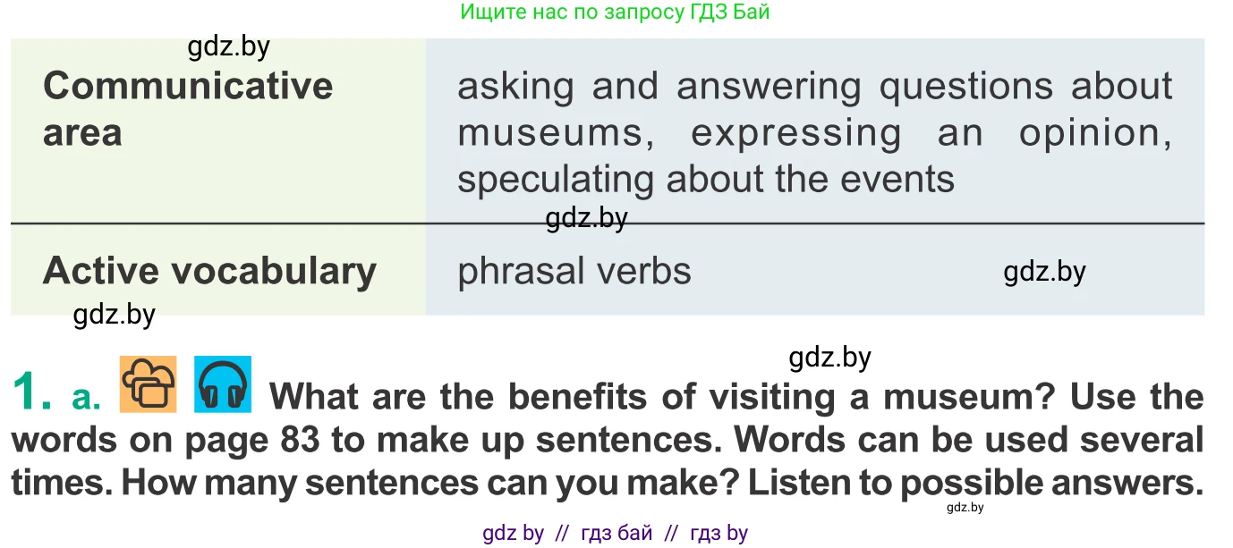 Английский язык (english), 9 класс Учебник (Student's book), авторы: Демченко Наталья Валентиновна, Юхнель Наталья Валентиновна, Романчук Вероника Романовна, Малиновская Елена Александровна, Севрюкова Татьяна Юрьевна, издательство Вышэйшая школа, Минск, 2022, белого цвета, Часть ( Part) 2, страница 82, номер 1, Условие