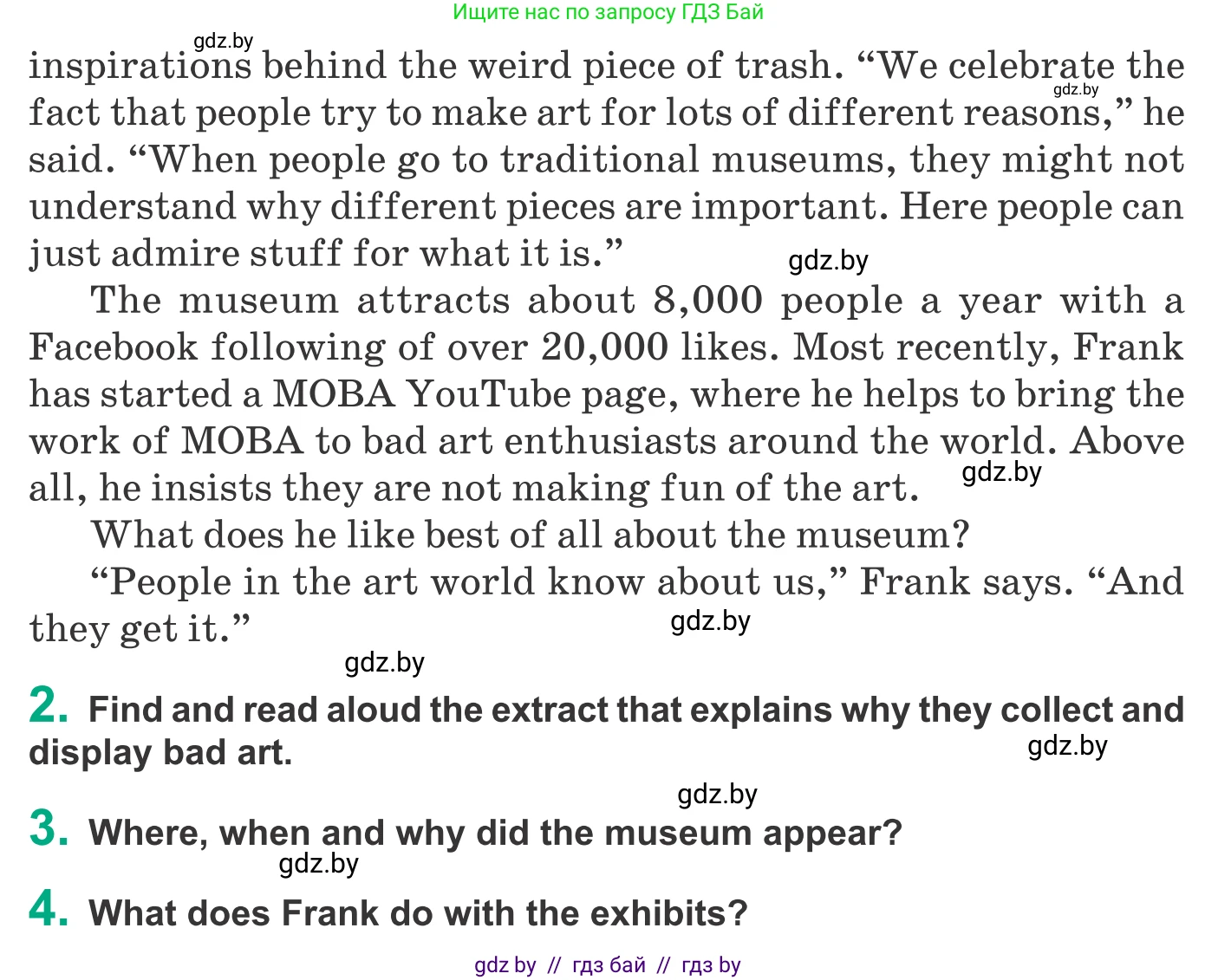 Английский язык (english), 9 класс Учебник (Student's book), авторы: Демченко Наталья Валентиновна, Юхнель Наталья Валентиновна, Романчук Вероника Романовна, Малиновская Елена Александровна, Севрюкова Татьяна Юрьевна, издательство Вышэйшая школа, Минск, 2022, белого цвета, Часть ( Part) 2, страница 172, Условие (продолжение 2)