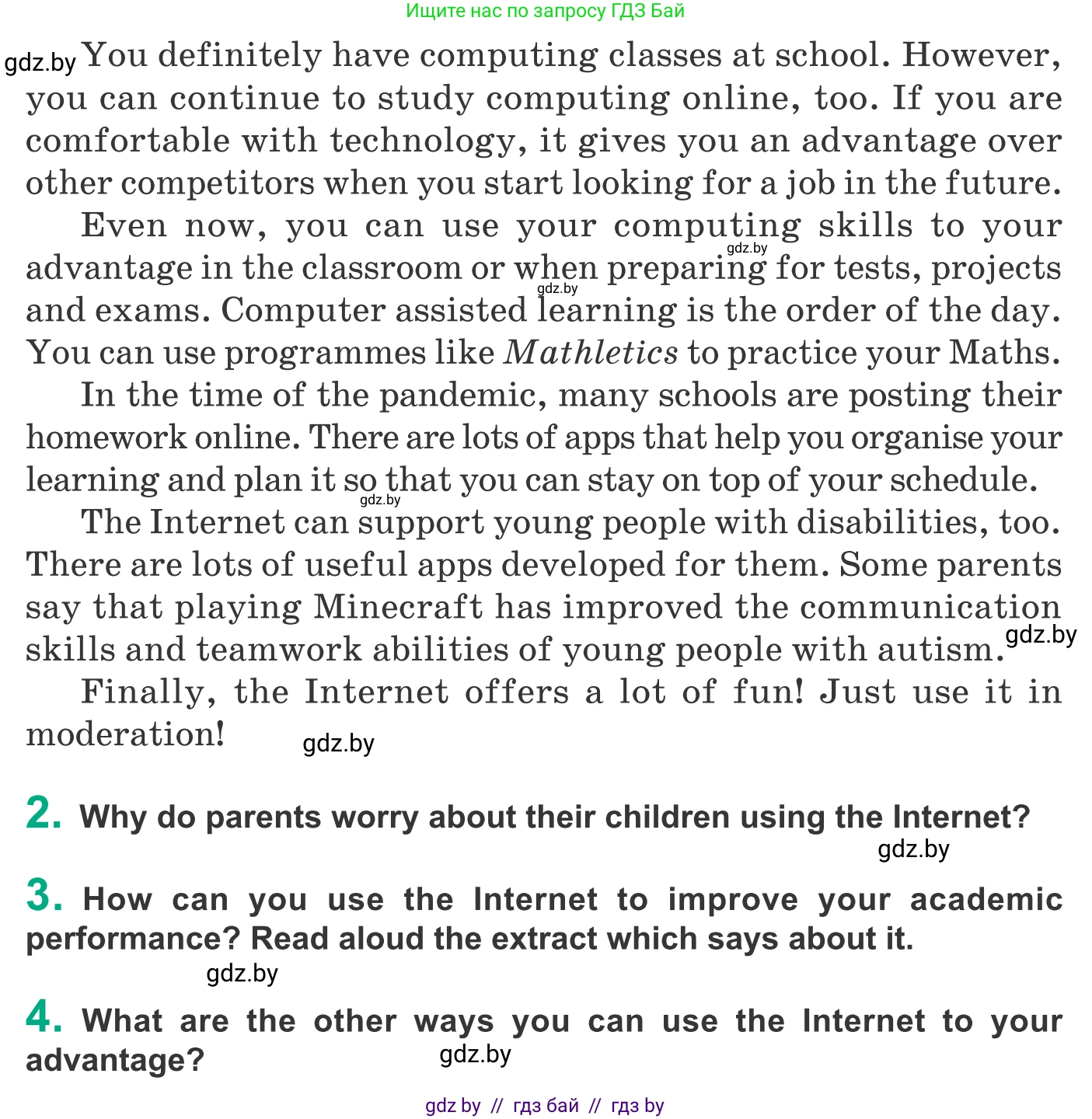 Английский язык (english), 9 класс Учебник (Student's book), авторы: Демченко Наталья Валентиновна, Юхнель Наталья Валентиновна, Романчук Вероника Романовна, Малиновская Елена Александровна, Севрюкова Татьяна Юрьевна, издательство Вышэйшая школа, Минск, 2022, белого цвета, Часть ( Part) 2, страница 174, Условие (продолжение 2)