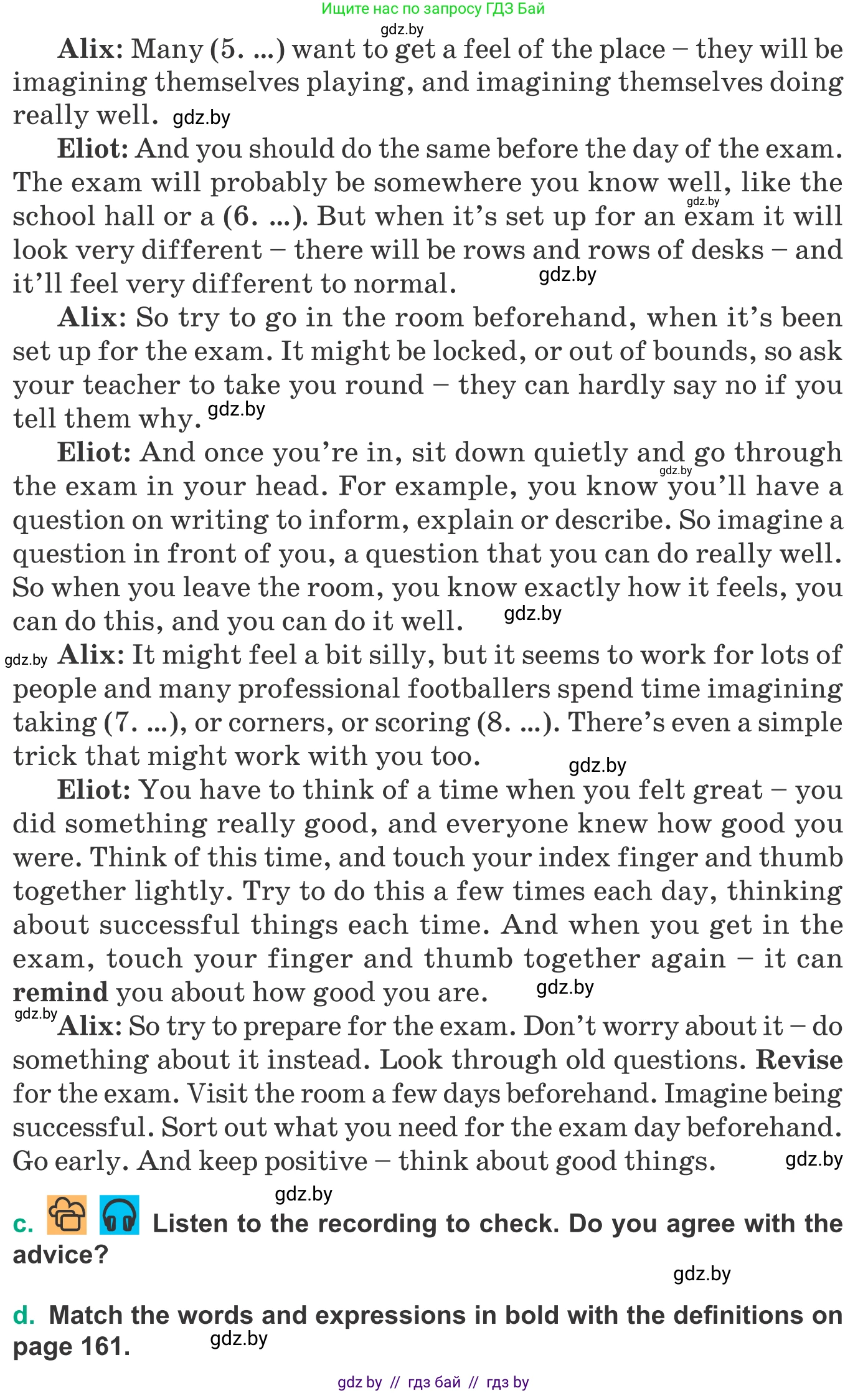 Английский язык (english), 9 класс Учебник (Student's book), авторы: Демченко Наталья Валентиновна, Юхнель Наталья Валентиновна, Романчук Вероника Романовна, Малиновская Елена Александровна, Севрюкова Татьяна Юрьевна, издательство Вышэйшая школа, Минск, 2022, белого цвета, Часть ( Part) 2, страница 158, номер 4, Условие (продолжение 2)