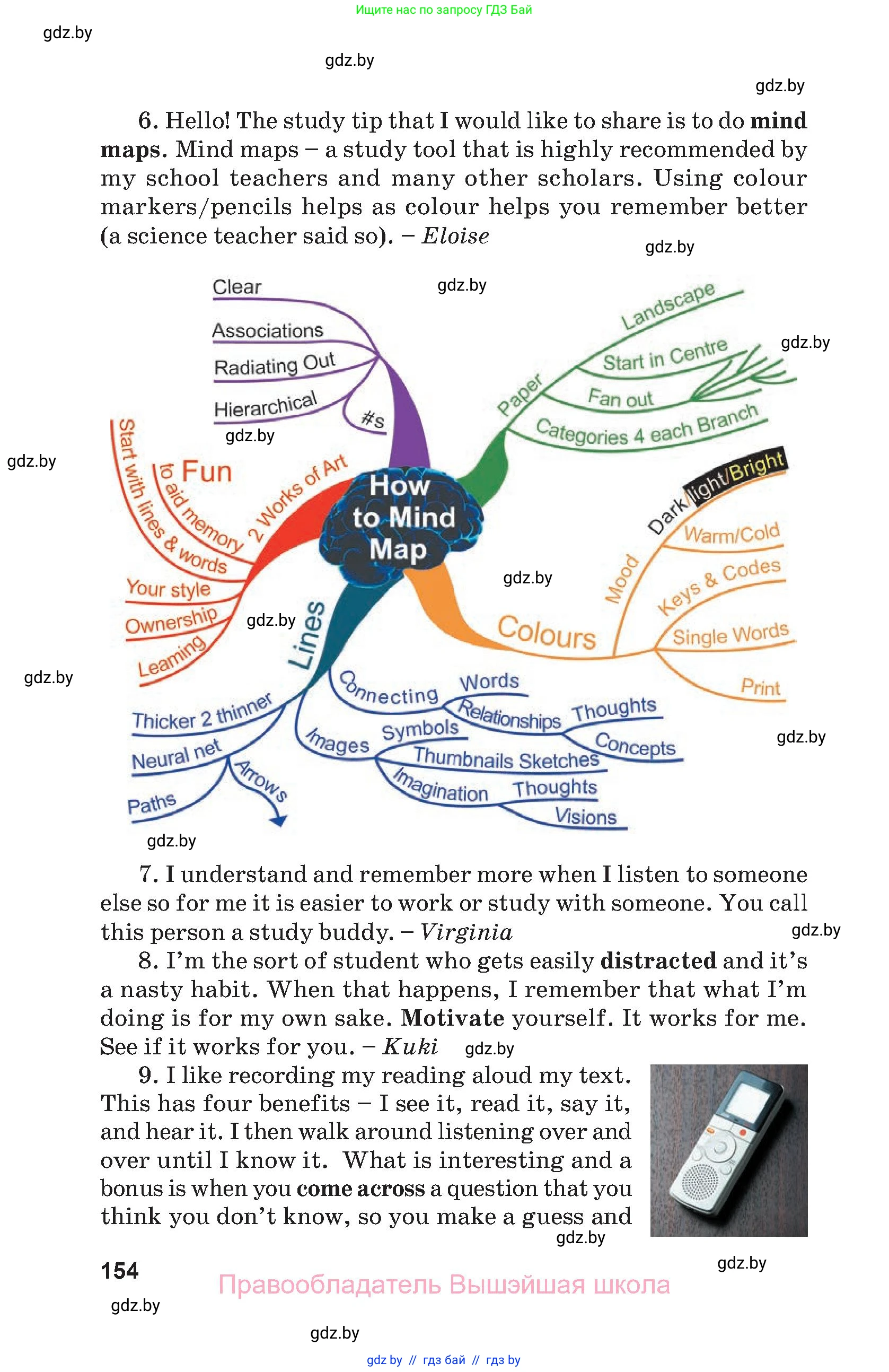 Английский язык (english), 9 класс Учебник (Student's book), авторы: Демченко Наталья Валентиновна, Юхнель Наталья Валентиновна, Романчук Вероника Романовна, Малиновская Елена Александровна, Севрюкова Татьяна Юрьевна, издательство Вышэйшая школа, Минск, 2022, белого цвета, страница 154