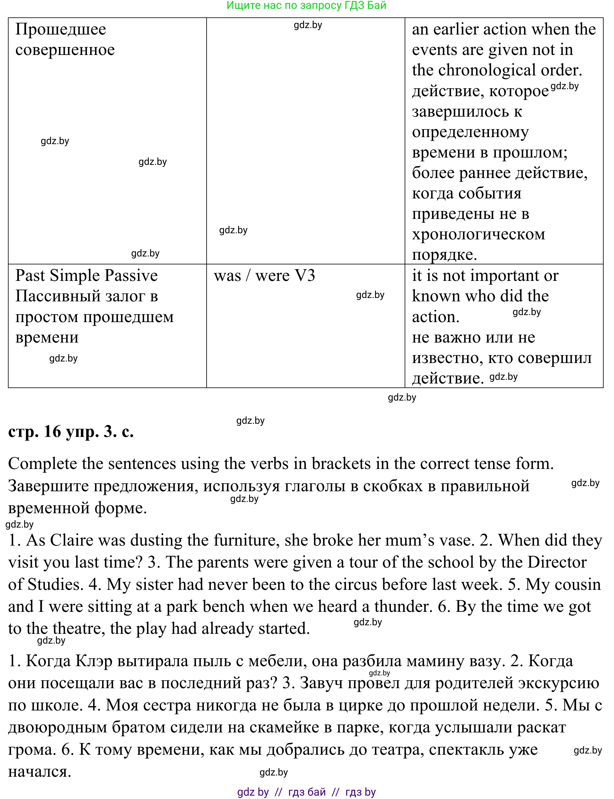 Английский язык (english), 9 класс Учебник (Student's book), авторы: Демченко Наталья Валентиновна, Юхнель Наталья Валентиновна, Романчук Вероника Романовна, Малиновская Елена Александровна, Севрюкова Татьяна Юрьевна, издательство Вышэйшая школа, Минск, 2022, белого цвета, Часть ( Part) 1, страница 15, номер 3, Решение (продолжение 3)