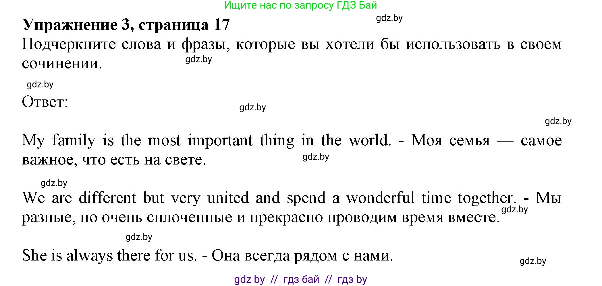 Английский язык (english), 9 класс Рабочая тетрадь (workbook), авторы: Лапицкая Людмила Михайловна (Lapitskaya Ludmila), Демченко Наталья Валентиновна, Волков Андрей Валерьевич, Калишевич Алла Ивановна, Севрюкова Татьяна Юрьевна, Юхнель Наталья Валентиновна, издательство Аверсэв, Минск, 2019, голубого цвета, Часть ( Part) 1, страница 17, номер 3, Решение 2