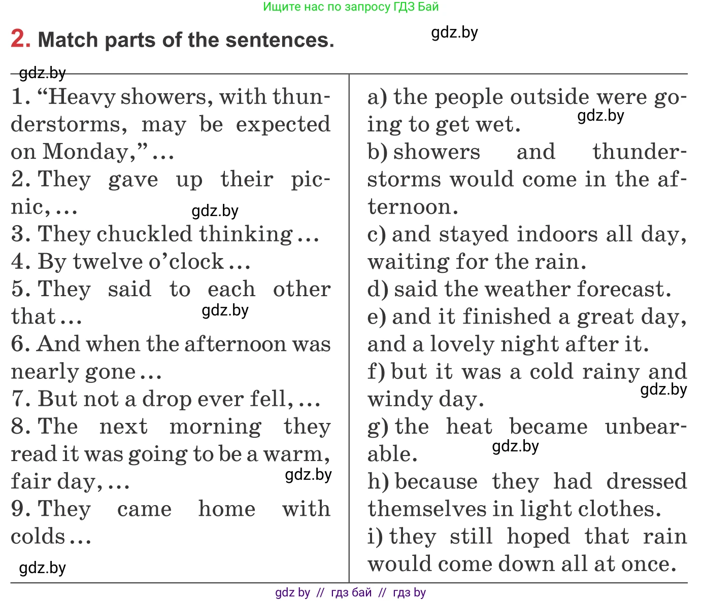 Английский язык (english), 9 класс Учебник (Student's book), авторы: Лапицкая Людмила Михайловна (Lapitskaya Ludmila), Демченко Наталья Валентиновна, Волков Андрей Валерьевич, Калишевич Алла Ивановна, Севрюкова Татьяна Юрьевна, Юхнель Наталья Валентиновна, издательство Вышэйшая школа, Минск, 2018, страница 143, номер 2, Условие