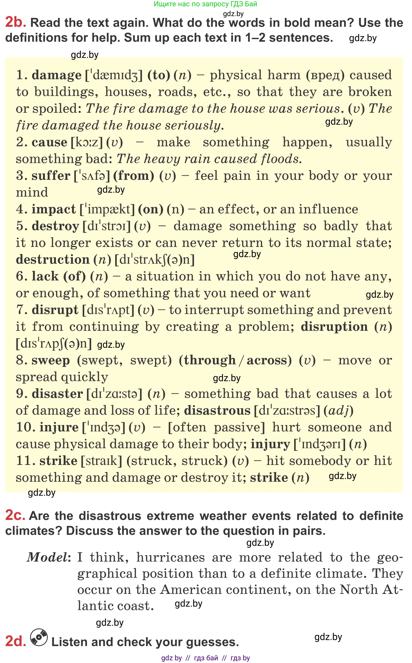 Английский язык (english), 9 класс Учебник (Student's book), авторы: Лапицкая Людмила Михайловна (Lapitskaya Ludmila), Демченко Наталья Валентиновна, Волков Андрей Валерьевич, Калишевич Алла Ивановна, Севрюкова Татьяна Юрьевна, Юхнель Наталья Валентиновна, издательство Вышэйшая школа, Минск, 2018, страница 155, номер 2, Условие (продолжение 4)