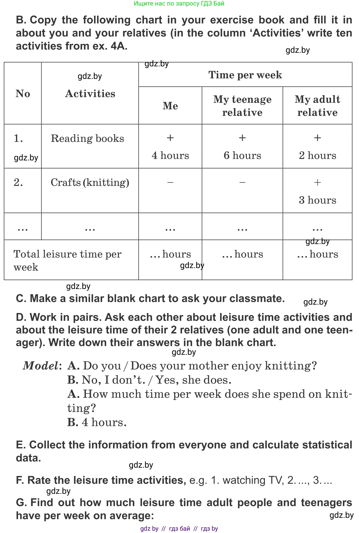 Английский язык (english), 9 класс Учебник (Student's book), авторы: Лапицкая Людмила Михайловна (Lapitskaya Ludmila), Демченко Наталья Валентиновна, Волков Андрей Валерьевич, Калишевич Алла Ивановна, Севрюкова Татьяна Юрьевна, Юхнель Наталья Валентиновна, издательство Вышэйшая школа, Минск, 2018, страница 206, номер 4, Условие (продолжение 2)