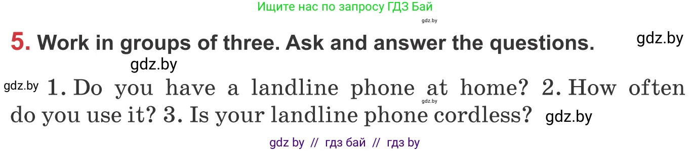 Английский язык (english), 9 класс Учебник (Student's book), авторы: Лапицкая Людмила Михайловна (Lapitskaya Ludmila), Демченко Наталья Валентиновна, Волков Андрей Валерьевич, Калишевич Алла Ивановна, Севрюкова Татьяна Юрьевна, Юхнель Наталья Валентиновна, издательство Вышэйшая школа, Минск, 2018, страница 234, номер 5, Условие