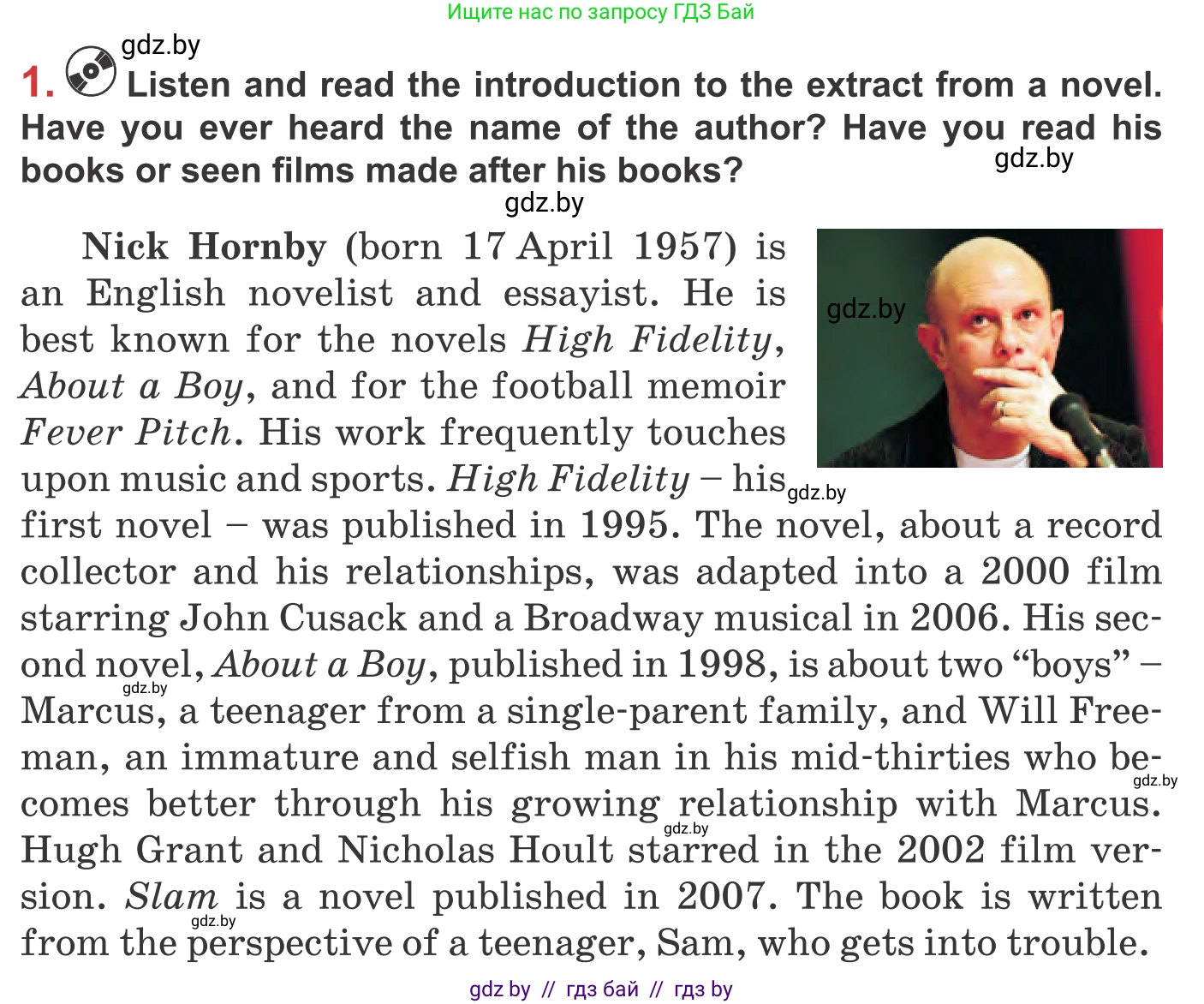 Английский язык (english), 9 класс Учебник (Student's book), авторы: Лапицкая Людмила Михайловна (Lapitskaya Ludmila), Демченко Наталья Валентиновна, Волков Андрей Валерьевич, Калишевич Алла Ивановна, Севрюкова Татьяна Юрьевна, Юхнель Наталья Валентиновна, издательство Вышэйшая школа, Минск, 2018, страница 241, номер 1, Условие