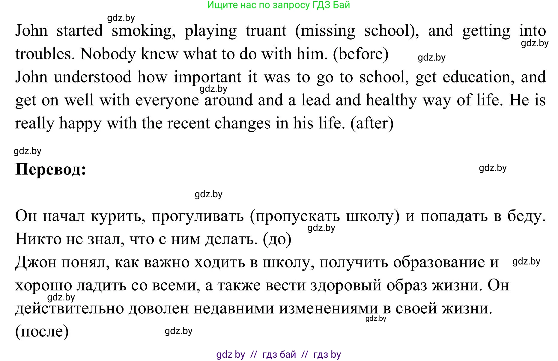 Английский язык (english), 9 класс Учебник (Student's book), авторы: Лапицкая Людмила Михайловна (Lapitskaya Ludmila), Демченко Наталья Валентиновна, Волков Андрей Валерьевич, Калишевич Алла Ивановна, Севрюкова Татьяна Юрьевна, Юхнель Наталья Валентиновна, издательство Вышэйшая школа, Минск, 2018, страница 27, номер 2, Решение 2 (продолжение 5)