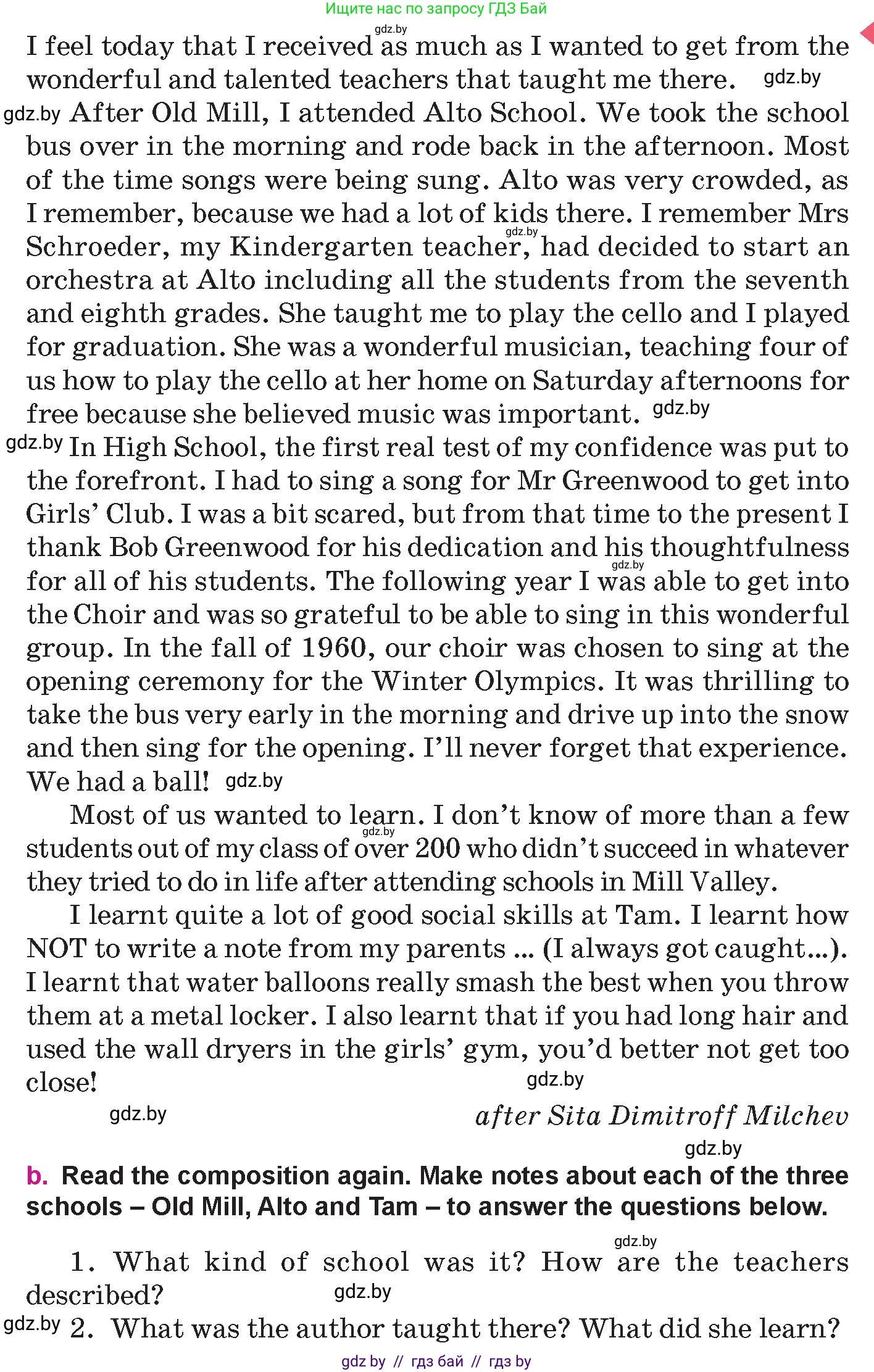 Английский язык (english), 10 класс Учебник (Student's book), авторы: Демченко Наталья Валентиновна, Юхнель Наталья Валентиновна, Севрюкова Татьяна Юрьевна, Бушуева Эдите Владиславовна, Лапицкая Людмила Михайловна (Lapitskaya Ludmila), издательство Вышэйшая школа, Минск, 2021, голубого цвета, Часть ( Part) 1, страница 70, номер 3, Условие (продолжение 2)