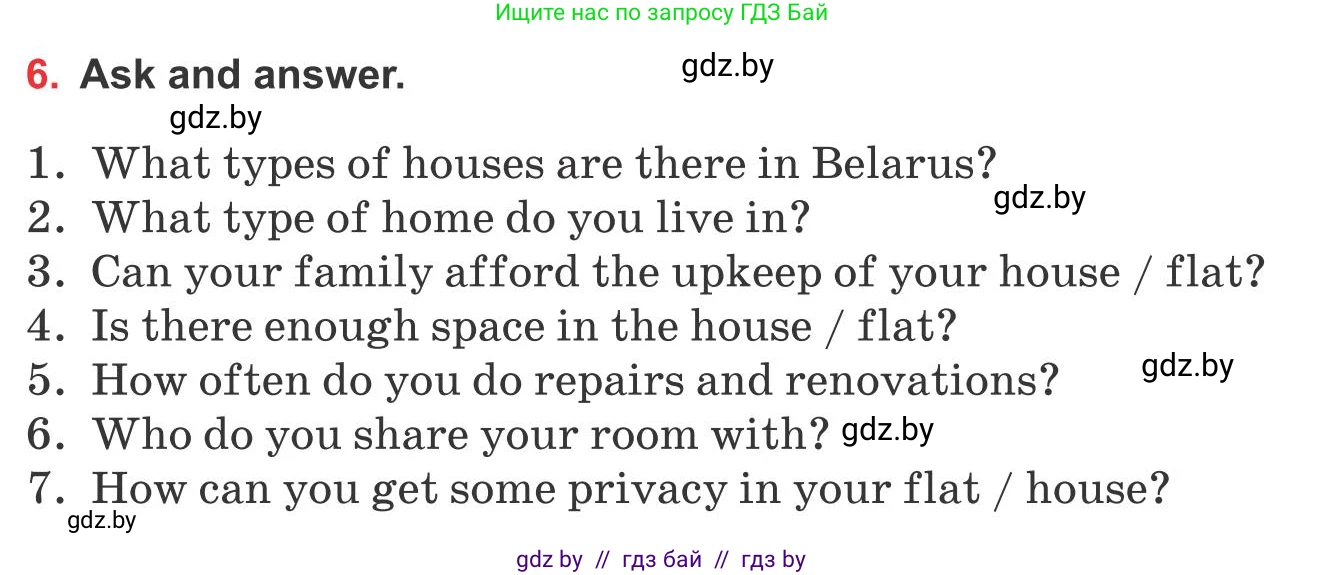 Английский язык (english), 10 класс Учебник (Student's book), авторы: Юхнель Наталья Валентиновна, Наумова Елена Георгиевна, Демченко Наталья Валентиновна, издательство Вышэйшая школа, Минск, 2019, страница 7, номер 6, Условие