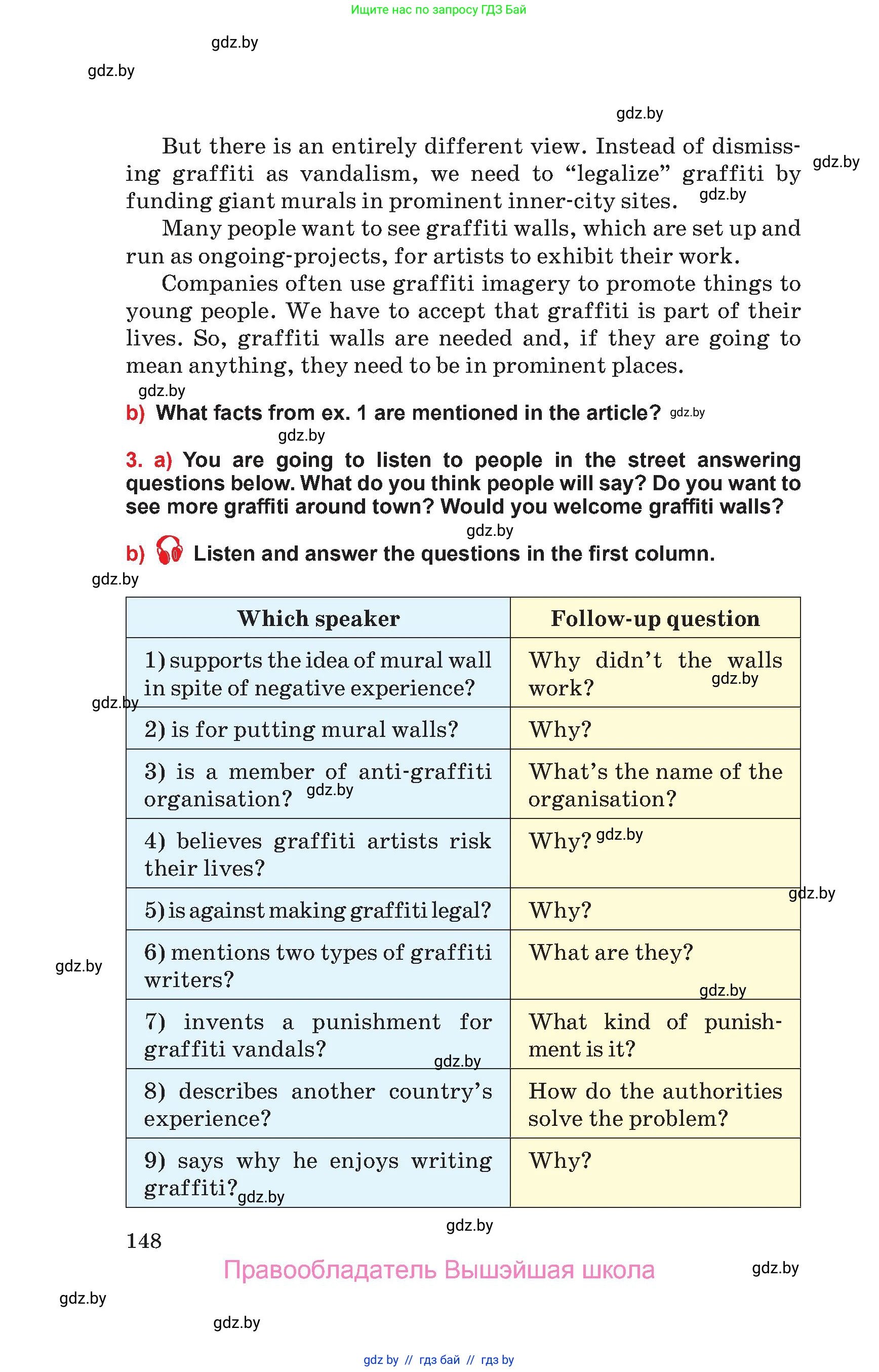 Английский язык (english), 10 класс Учебник (Student's book), авторы: Юхнель Наталья Валентиновна, Наумова Елена Георгиевна, Демченко Наталья Валентиновна, издательство Вышэйшая школа, Минск, 2019, страница 148