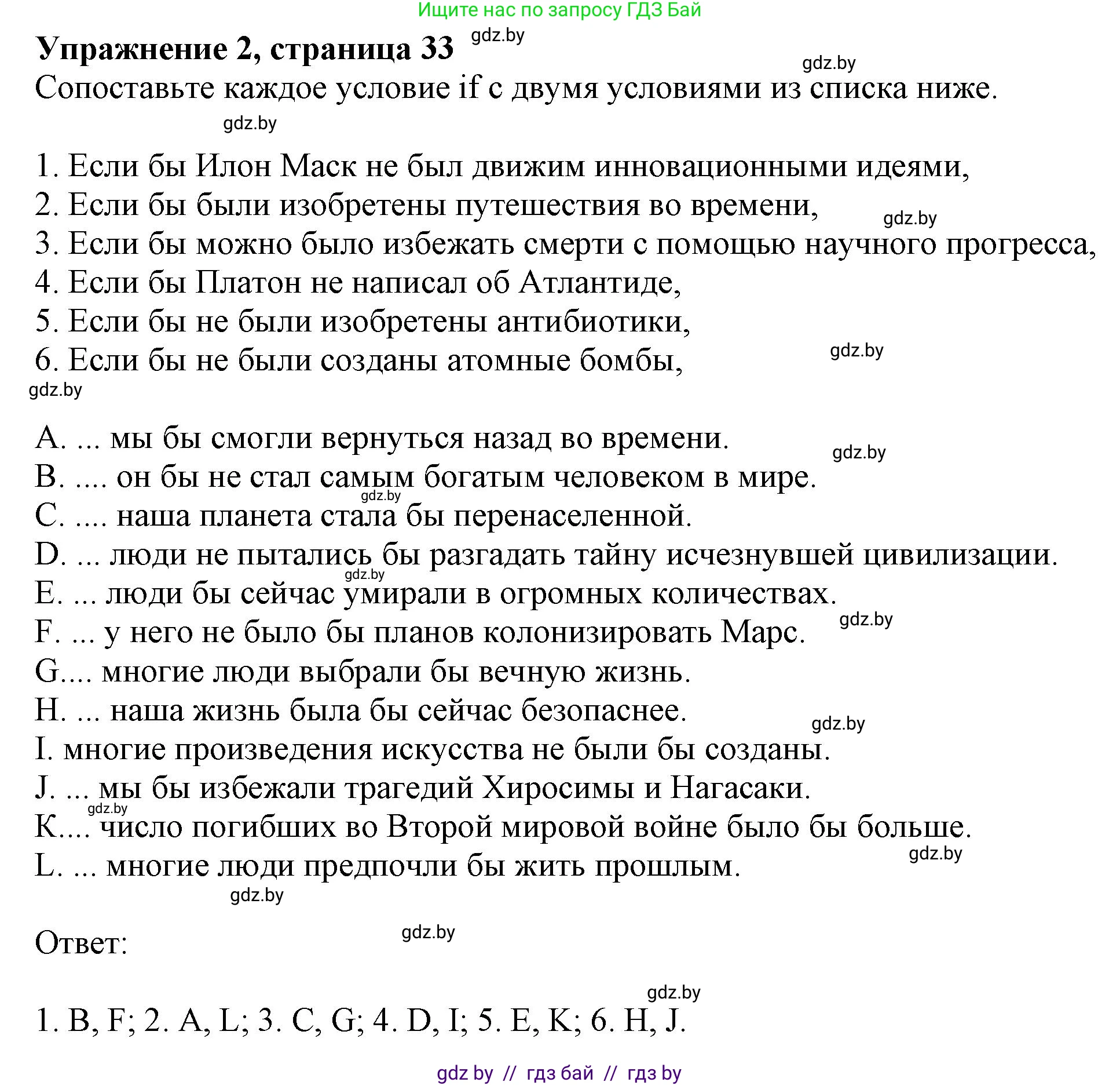 Английский язык (english), 11 класс Тетрадь по грамматике (grammar), авторы: Севрюкова Татьяна Юрьевна, Бушуева Эдите Владиславовна, Юхнель Наталья Валентиновна, издательство Аверсэв, Минск, 2021, зелёного цвета, страница 33, номер 2, Решение