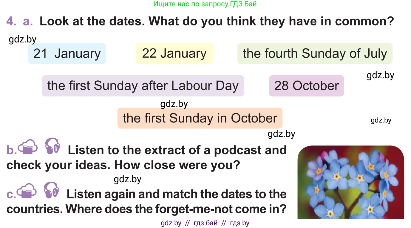 Английский язык (english), 11 класс Учебник (Student's book), авторы: Демченко Наталья Валентиновна, Бушуева Эдите Владиславовна, Севрюкова Татьяна Юрьевна, Лапицкая Людмила Михайловна (Lapitskaya Ludmila), Романчук Вероника Романовна, издательство Вышэйшая школа, Минск, 2022, розового цвета, Часть ( Part) 1, страница 14, номер 4, Условие