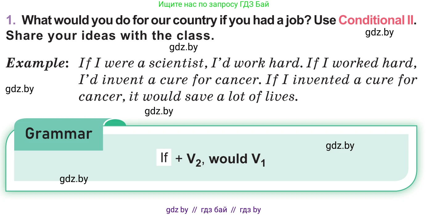 Английский язык (english), 11 класс Учебник (Student's book), авторы: Демченко Наталья Валентиновна, Бушуева Эдите Владиславовна, Севрюкова Татьяна Юрьевна, Лапицкая Людмила Михайловна (Lapitskaya Ludmila), Романчук Вероника Романовна, издательство Вышэйшая школа, Минск, 2022, розового цвета, Часть ( Part) 1, страница 59, номер 1, Условие