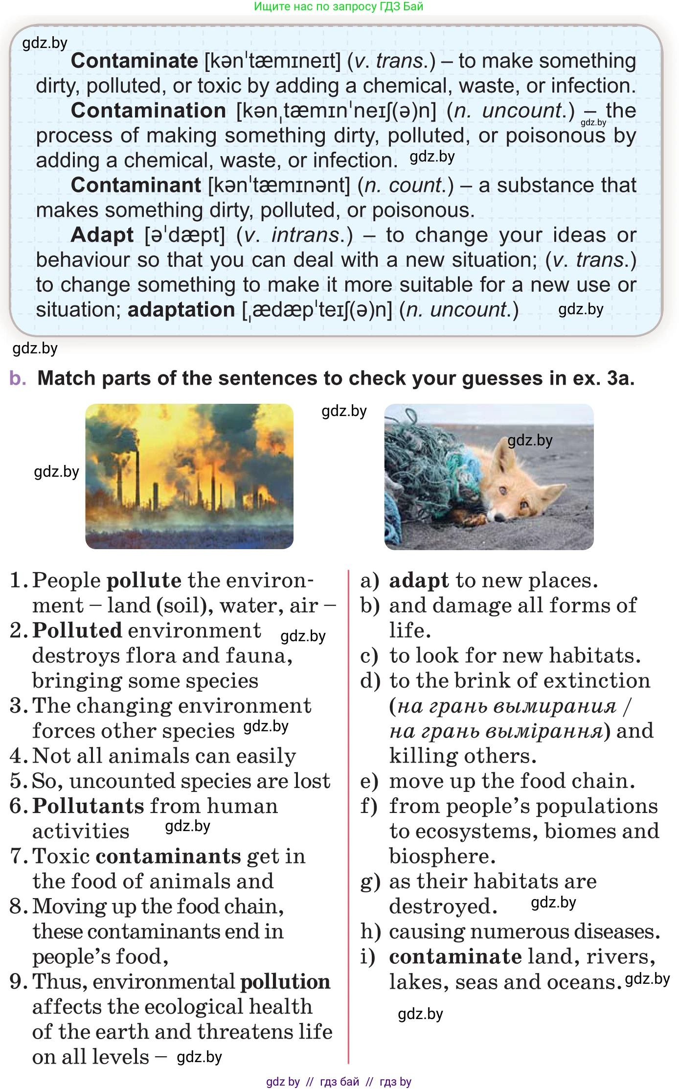 Английский язык (english), 11 класс Учебник (Student's book), авторы: Демченко Наталья Валентиновна, Бушуева Эдите Владиславовна, Севрюкова Татьяна Юрьевна, Лапицкая Людмила Михайловна (Lapitskaya Ludmila), Романчук Вероника Романовна, издательство Вышэйшая школа, Минск, 2022, розового цвета, Часть ( Part) 1, страница 85, номер 3, Условие (продолжение 2)