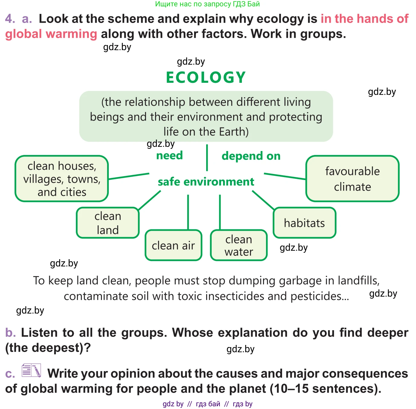 Английский язык (english), 11 класс Учебник (Student's book), авторы: Демченко Наталья Валентиновна, Бушуева Эдите Владиславовна, Севрюкова Татьяна Юрьевна, Лапицкая Людмила Михайловна (Lapitskaya Ludmila), Романчук Вероника Романовна, издательство Вышэйшая школа, Минск, 2022, розового цвета, Часть ( Part) 1, страница 99, номер 4, Условие