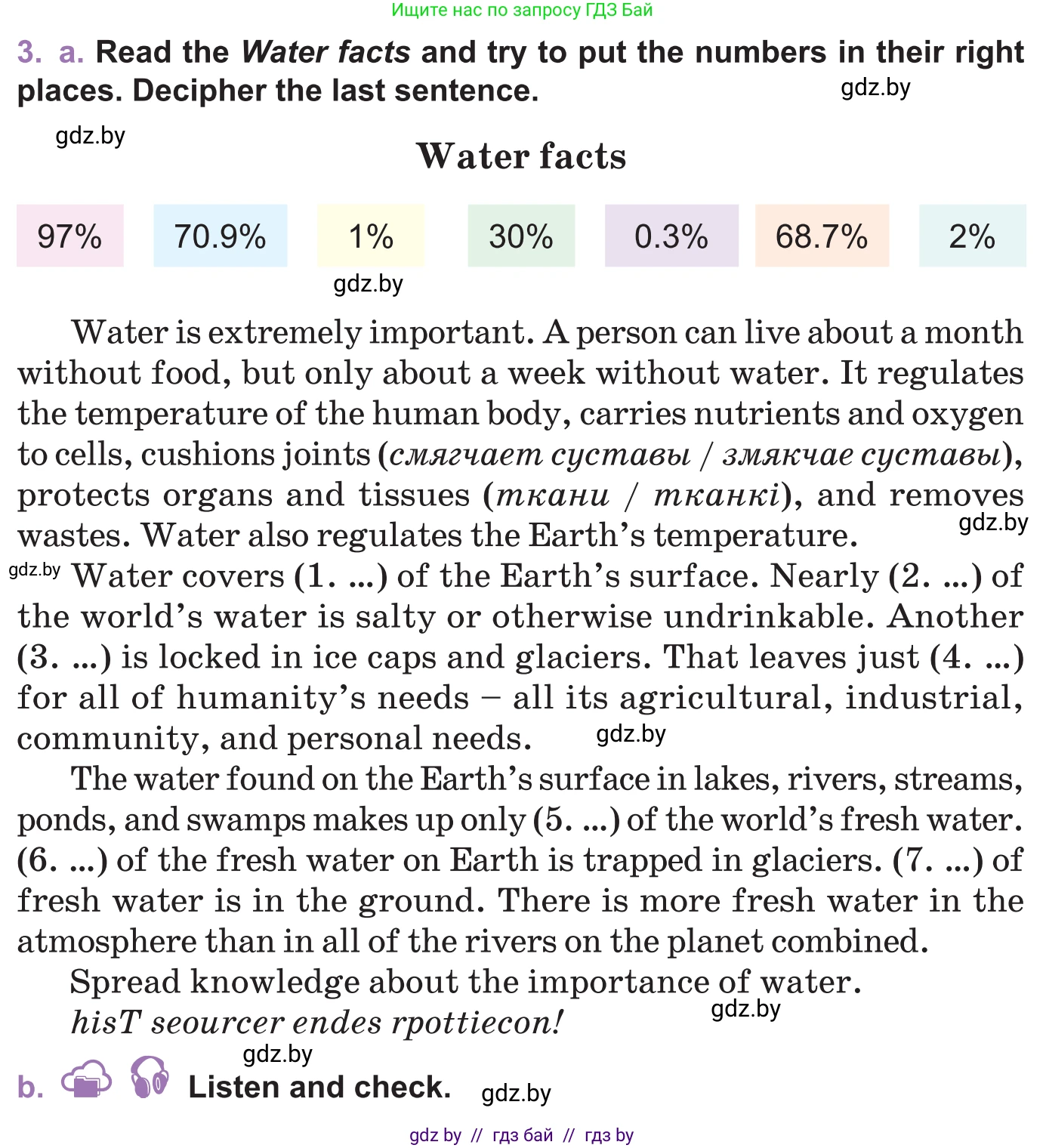 Английский язык (english), 11 класс Учебник (Student's book), авторы: Демченко Наталья Валентиновна, Бушуева Эдите Владиславовна, Севрюкова Татьяна Юрьевна, Лапицкая Людмила Михайловна (Lapitskaya Ludmila), Романчук Вероника Романовна, издательство Вышэйшая школа, Минск, 2022, розового цвета, Часть ( Part) 1, страница 110, номер 3, Условие