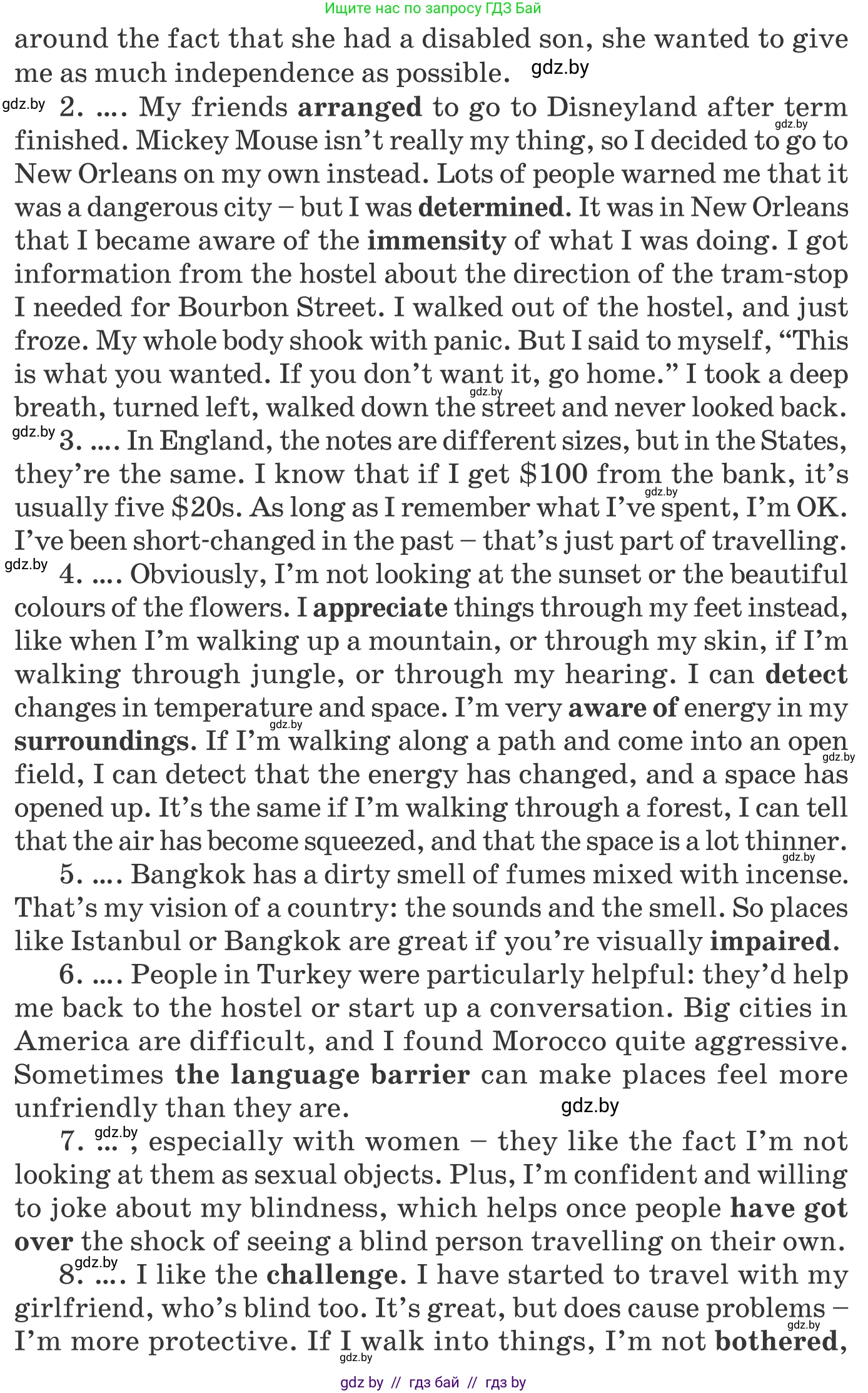 Английский язык (english), 11 класс Учебник (Student's book), авторы: Демченко Наталья Валентиновна, Бушуева Эдите Владиславовна, Севрюкова Татьяна Юрьевна, Лапицкая Людмила Михайловна (Lapitskaya Ludmila), Романчук Вероника Романовна, издательство Вышэйшая школа, Минск, 2022, розового цвета, Часть ( Part) 2, страница 104, номер 3, Условие (продолжение 2)