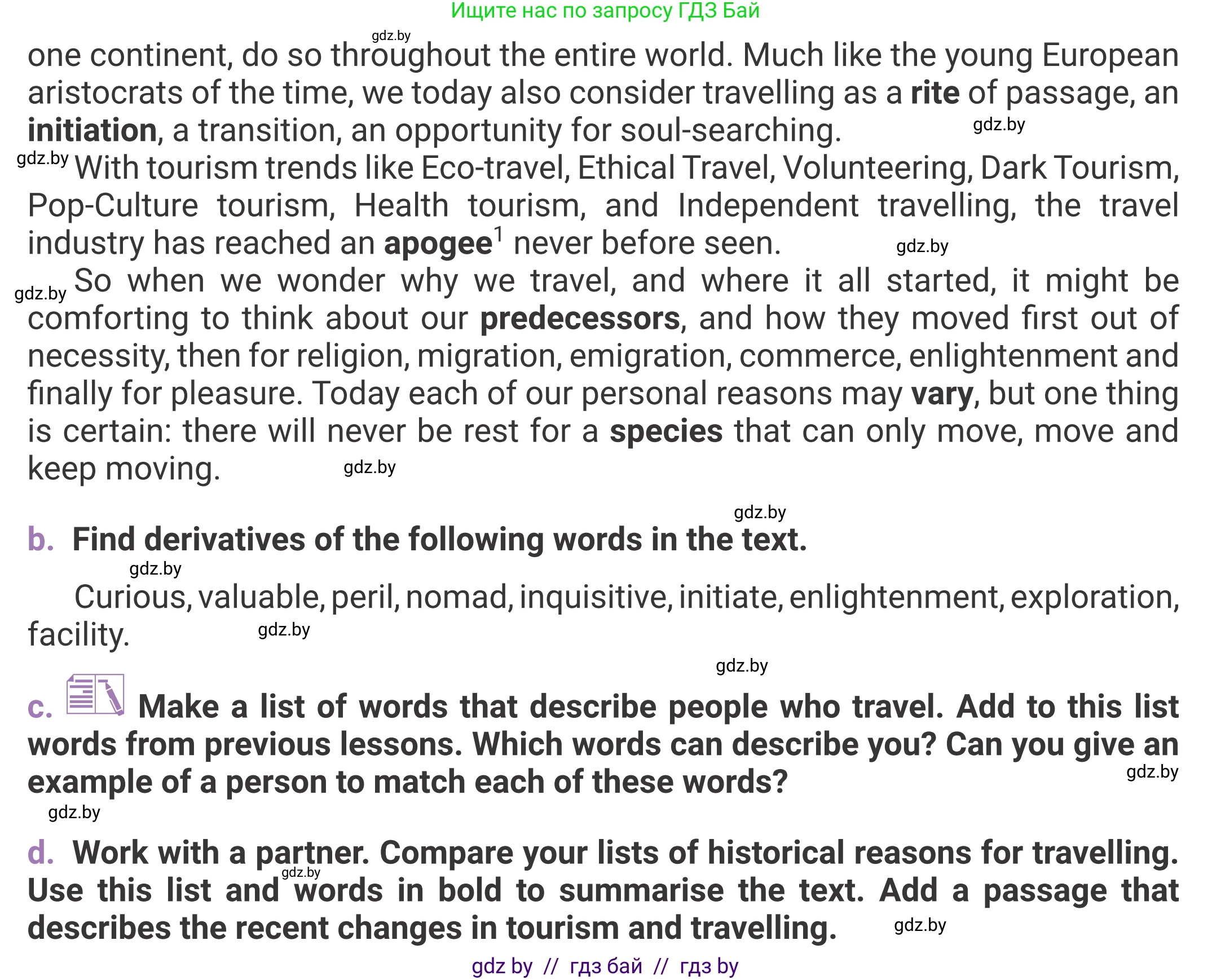 Английский язык (english), 11 класс Учебник (Student's book), авторы: Демченко Наталья Валентиновна, Бушуева Эдите Владиславовна, Севрюкова Татьяна Юрьевна, Лапицкая Людмила Михайловна (Lapitskaya Ludmila), Романчук Вероника Романовна, издательство Вышэйшая школа, Минск, 2022, розового цвета, страница 9, номер 2, Условие (продолжение 3)