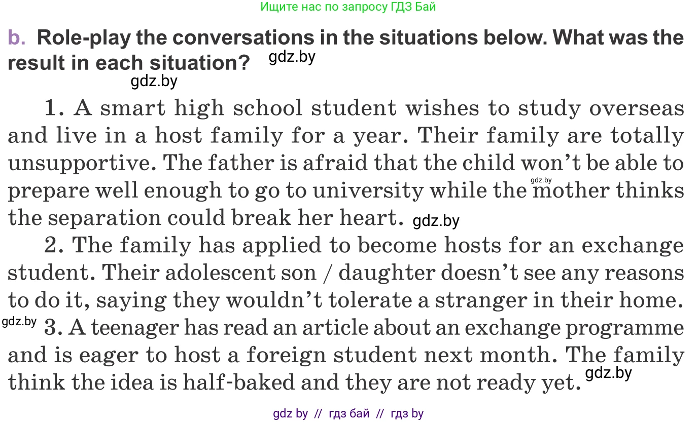 Английский язык (english), 11 класс Учебник (Student's book), авторы: Демченко Наталья Валентиновна, Бушуева Эдите Владиславовна, Севрюкова Татьяна Юрьевна, Лапицкая Людмила Михайловна (Lapitskaya Ludmila), Романчук Вероника Романовна, издательство Вышэйшая школа, Минск, 2022, розового цвета, Часть ( Part) 2, страница 134, номер 5, Условие (продолжение 2)