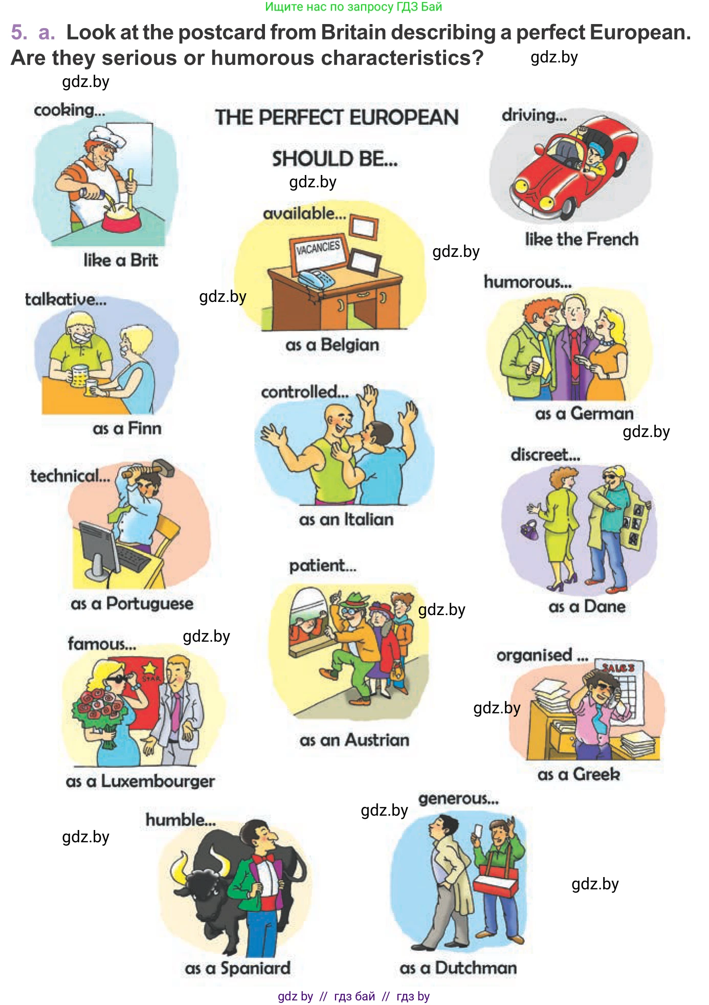 Английский язык (english), 11 класс Учебник (Student's book), авторы: Демченко Наталья Валентиновна, Бушуева Эдите Владиславовна, Севрюкова Татьяна Юрьевна, Лапицкая Людмила Михайловна (Lapitskaya Ludmila), Романчук Вероника Романовна, издательство Вышэйшая школа, Минск, 2022, розового цвета, Часть ( Part) 2, страница 153, номер 5, Условие