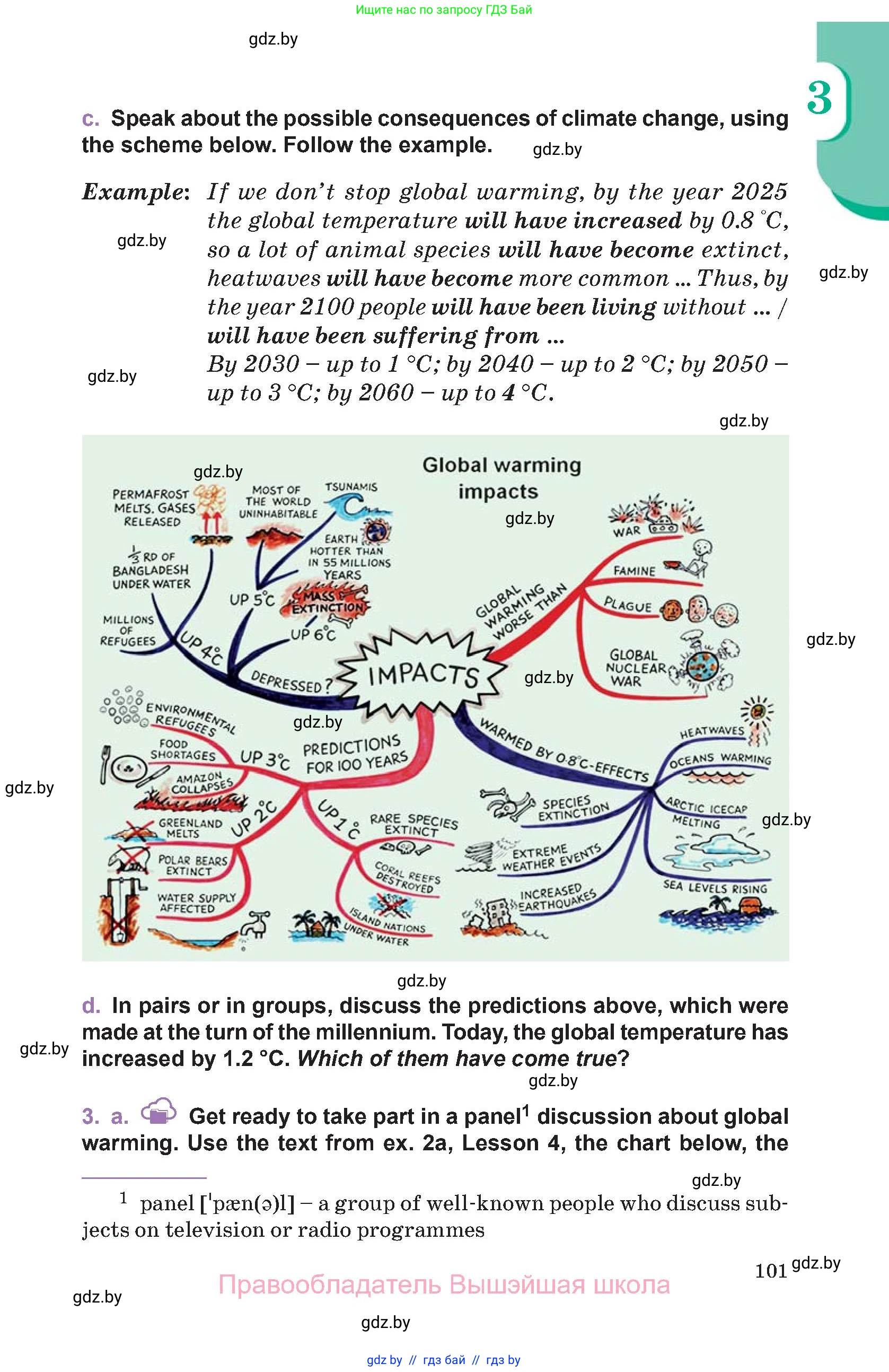 Английский язык (english), 11 класс Учебник (Student's book), авторы: Демченко Наталья Валентиновна, Бушуева Эдите Владиславовна, Севрюкова Татьяна Юрьевна, Лапицкая Людмила Михайловна (Lapitskaya Ludmila), Романчук Вероника Романовна, издательство Вышэйшая школа, Минск, 2022, розового цвета, Часть ( Part) 1, страница 101