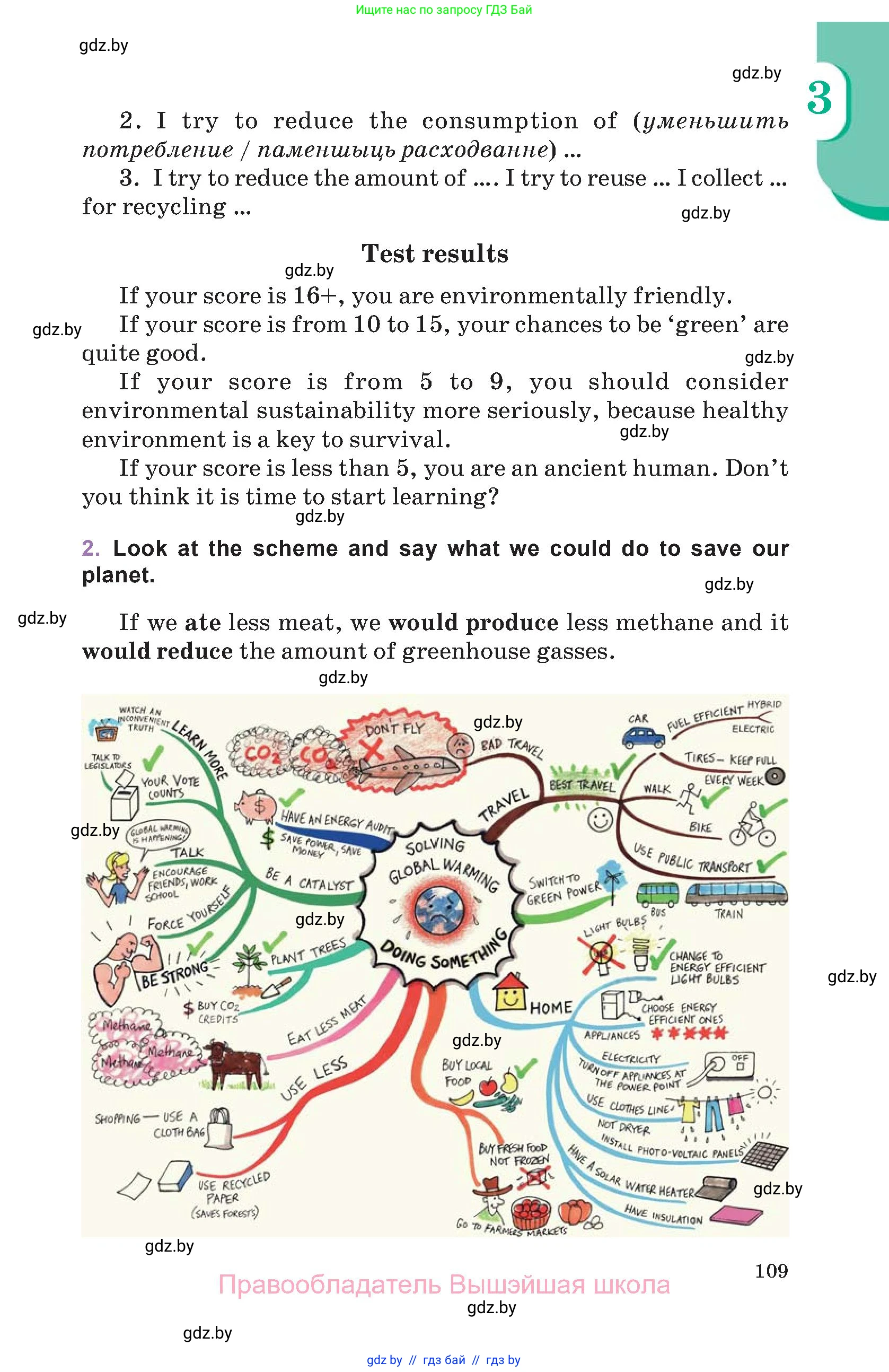 Английский язык (english), 11 класс Учебник (Student's book), авторы: Демченко Наталья Валентиновна, Бушуева Эдите Владиславовна, Севрюкова Татьяна Юрьевна, Лапицкая Людмила Михайловна (Lapitskaya Ludmila), Романчук Вероника Романовна, издательство Вышэйшая школа, Минск, 2022, розового цвета, Часть ( Part) 1, страница 109