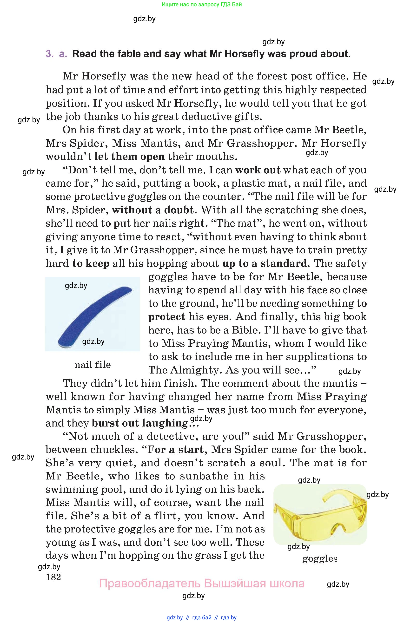 Английский язык (english), 11 класс Учебник (Student's book), авторы: Демченко Наталья Валентиновна, Бушуева Эдите Владиславовна, Севрюкова Татьяна Юрьевна, Лапицкая Людмила Михайловна (Lapitskaya Ludmila), Романчук Вероника Романовна, издательство Вышэйшая школа, Минск, 2022, розового цвета, Часть ( Part) 2, страница 182