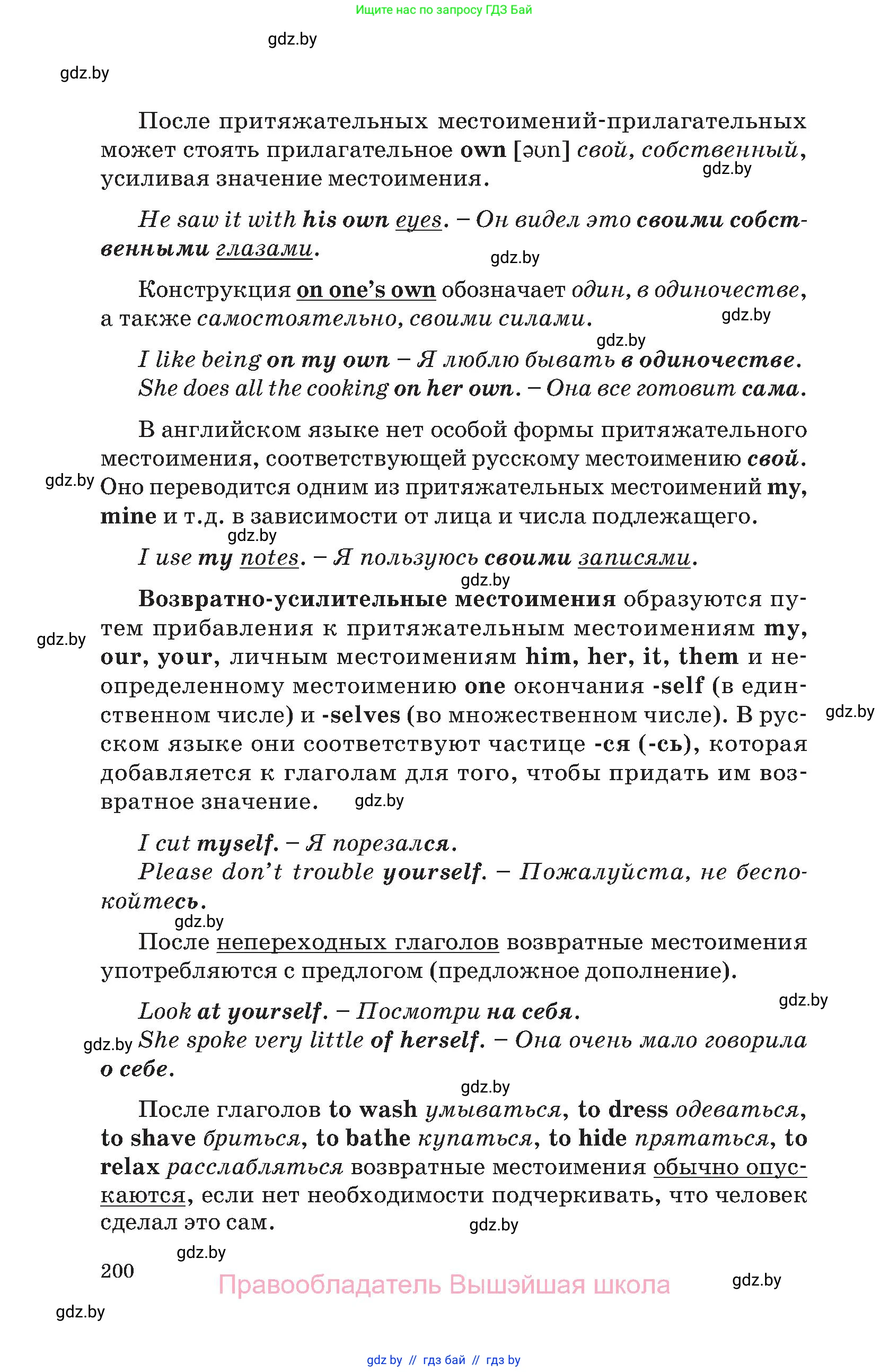 Английский язык (english), 11 класс Учебник (Student's book), авторы: Демченко Наталья Валентиновна, Бушуева Эдите Владиславовна, Севрюкова Татьяна Юрьевна, Лапицкая Людмила Михайловна (Lapitskaya Ludmila), Романчук Вероника Романовна, издательство Вышэйшая школа, Минск, 2022, розового цвета, страница 200
