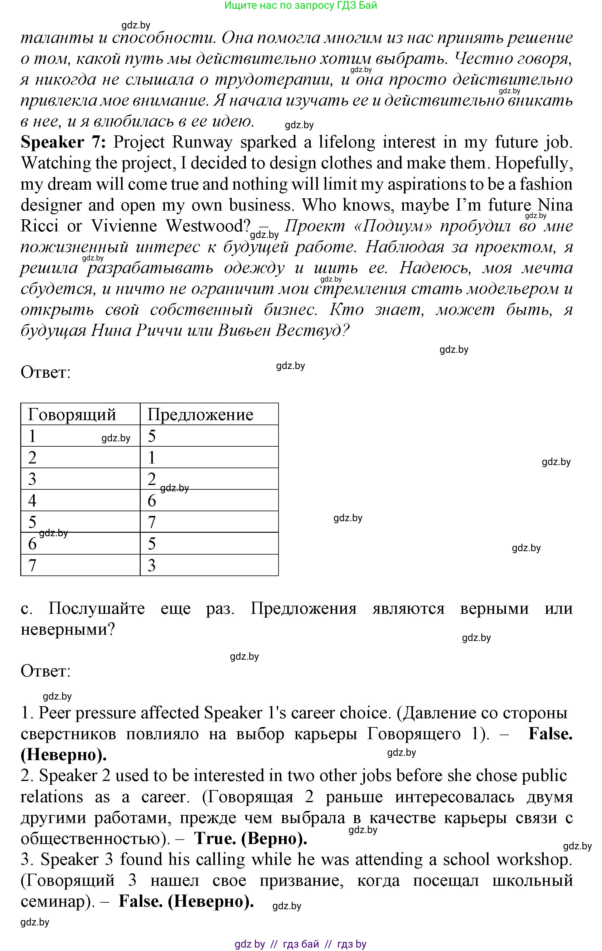 Английский язык (english), 11 класс Учебник (Student's book), авторы: Демченко Наталья Валентиновна, Бушуева Эдите Владиславовна, Севрюкова Татьяна Юрьевна, Лапицкая Людмила Михайловна (Lapitskaya Ludmila), Романчук Вероника Романовна, издательство Вышэйшая школа, Минск, 2022, розового цвета, Часть ( Part) 1, страница 52, номер 3, Решение 1 (продолжение 4)