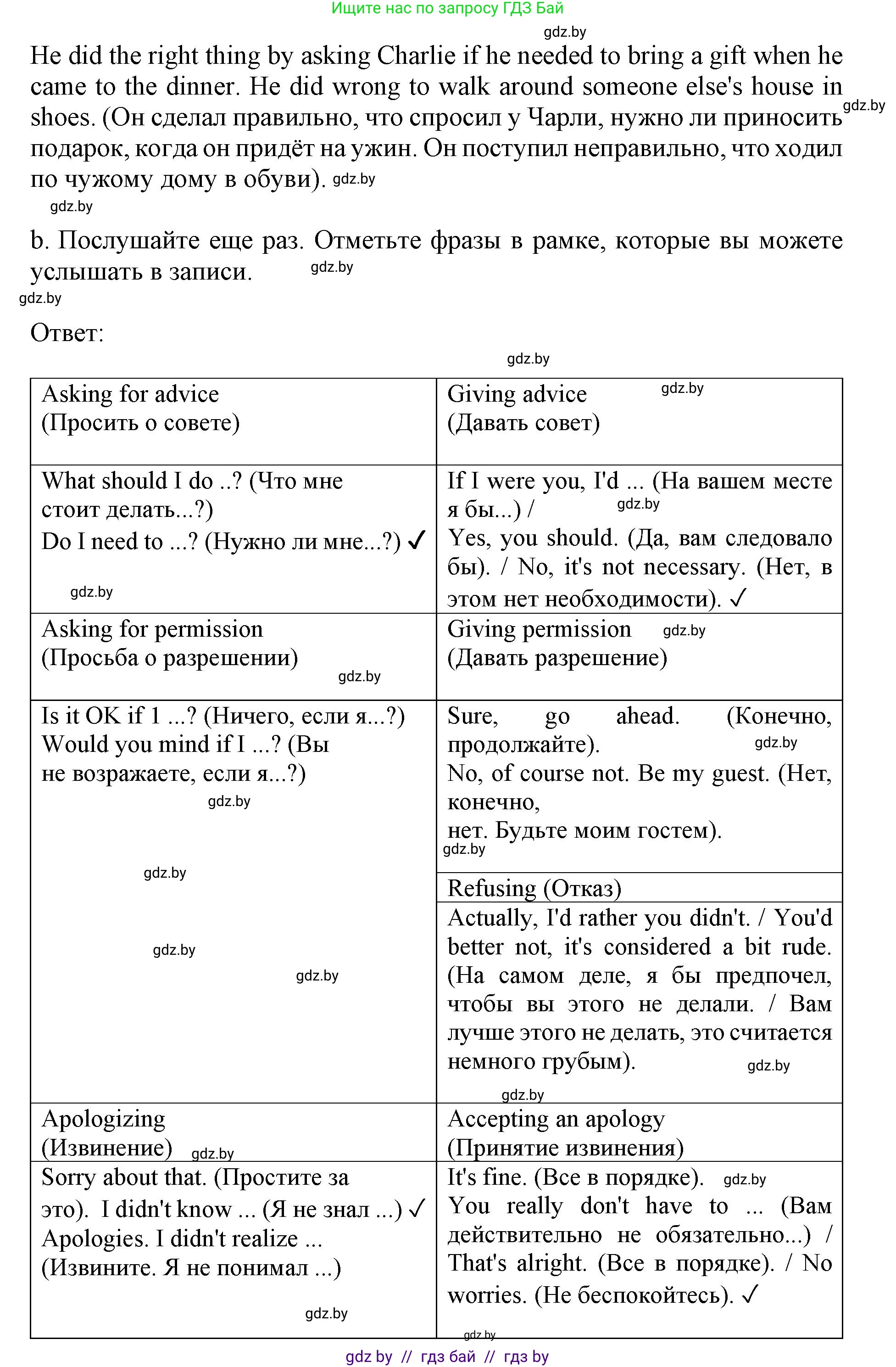 Английский язык (english), 11 класс Учебник (Student's book), авторы: Демченко Наталья Валентиновна, Бушуева Эдите Владиславовна, Севрюкова Татьяна Юрьевна, Лапицкая Людмила Михайловна (Lapitskaya Ludmila), Романчук Вероника Романовна, издательство Вышэйшая школа, Минск, 2022, розового цвета, Часть ( Part) 2, страница 37, номер 3, Решение 1 (продолжение 2)