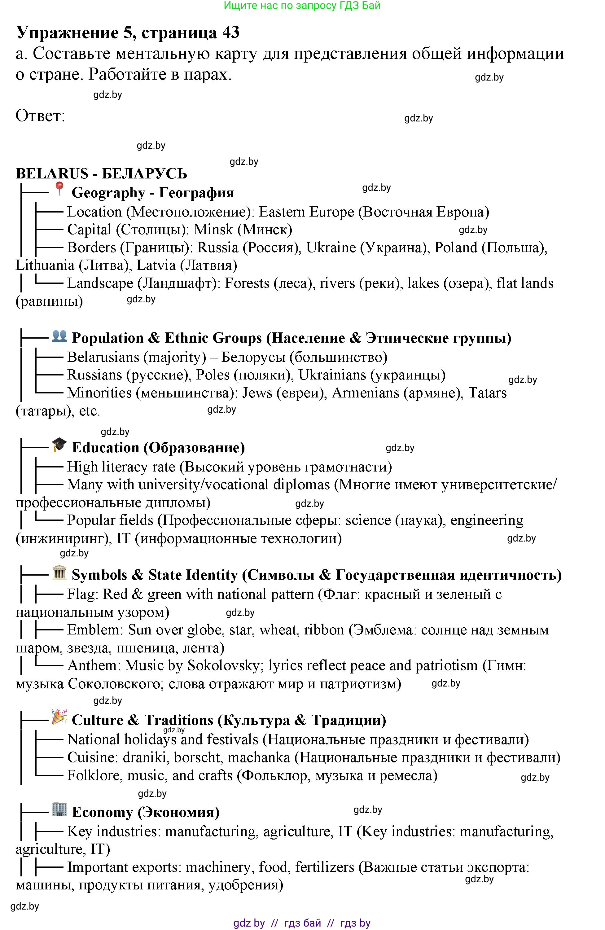 Английский язык (english), 11 класс Учебник (Student's book), авторы: Демченко Наталья Валентиновна, Бушуева Эдите Владиславовна, Севрюкова Татьяна Юрьевна, Лапицкая Людмила Михайловна (Lapitskaya Ludmila), Романчук Вероника Романовна, издательство Вышэйшая школа, Минск, 2022, розового цвета, Часть ( Part) 2, страница 43, номер 5, Решение 1