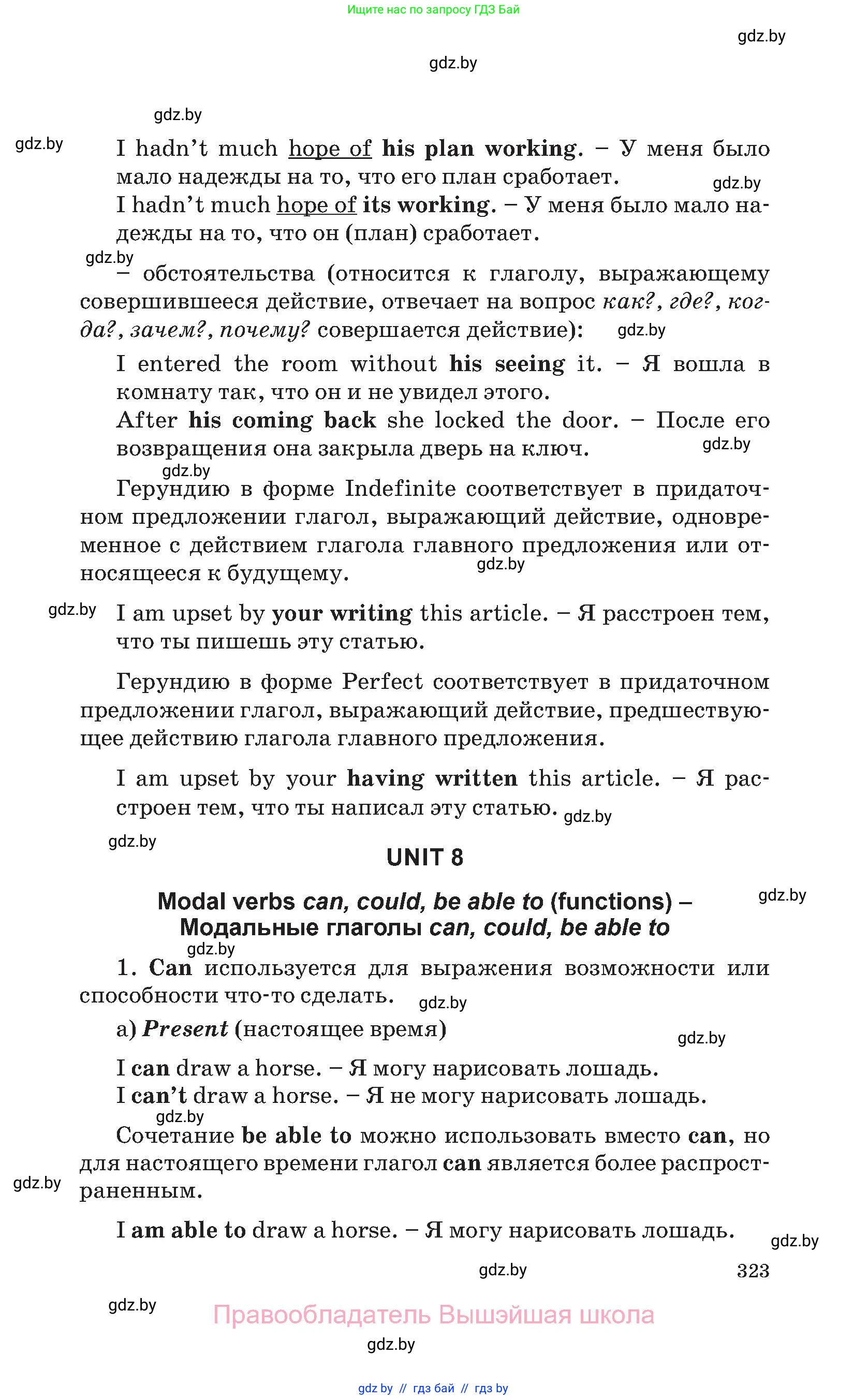 Английский язык (english), 11 класс Учебник (Student's book), авторы: Юхнель Наталья Валентиновна, Демченко Наталья Валентиновна, Романчук Вероника Романовна, Малиновская Елена Александровна, Севрюкова Татьяна Юрьевна, Бушуева Эдите Владиславовна, Наумова Елена Георгиевна, Яковчиц Т Н, издательство Вышэйшая школа, Минск, 2021, бирюзового цвета, страница 323