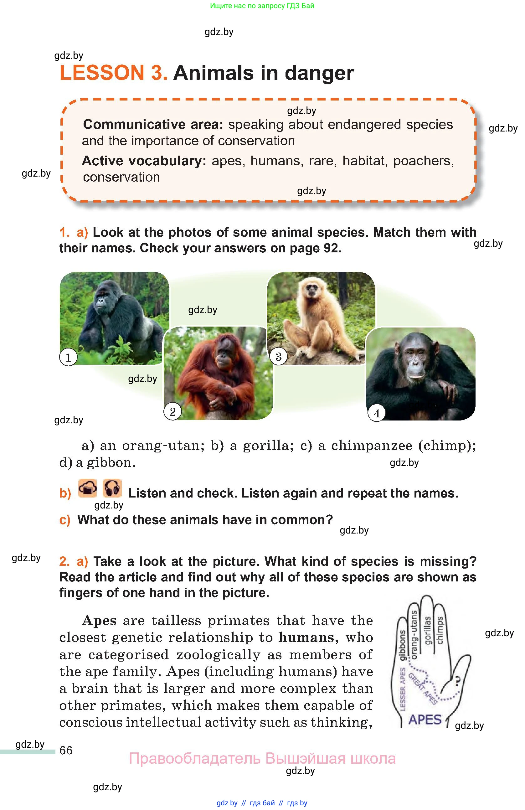 Английский язык (english), 11 класс Учебник (Student's book), авторы: Юхнель Наталья Валентиновна, Демченко Наталья Валентиновна, Романчук Вероника Романовна, Малиновская Елена Александровна, Севрюкова Татьяна Юрьевна, Бушуева Эдите Владиславовна, Наумова Елена Георгиевна, Яковчиц Т Н, издательство Вышэйшая школа, Минск, 2021, бирюзового цвета, страница 66