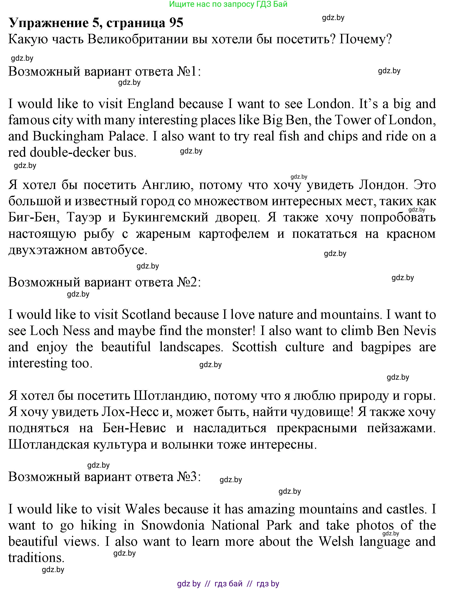 Английский язык (english), 11 класс Учебник (Student's book), авторы: Юхнель Наталья Валентиновна, Демченко Наталья Валентиновна, Романчук Вероника Романовна, Малиновская Елена Александровна, Севрюкова Татьяна Юрьевна, Бушуева Эдите Владиславовна, Наумова Елена Георгиевна, Яковчиц Т Н, издательство Вышэйшая школа, Минск, 2021, бирюзового цвета, страница 95, номер 5, Решение 2