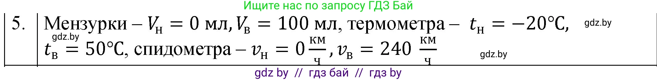 Физика, 7 класс Учебник, авторы: Исаченкова Лариса Артёмовна, Громыко Елена Владимировна, Лещинский Юрий Дмитриевич, издательство Народная асвета, Минск, 2022, бирюзового цвета, страница 26, номер 5, Решение 1