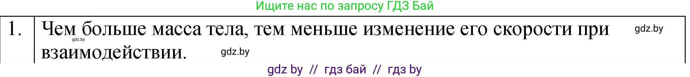 Физика, 7 класс Учебник, авторы: Исаченкова Лариса Артёмовна, Громыко Елена Владимировна, Лещинский Юрий Дмитриевич, издательство Народная асвета, Минск, 2022, бирюзового цвета, страница 74, номер 1, Решение 1