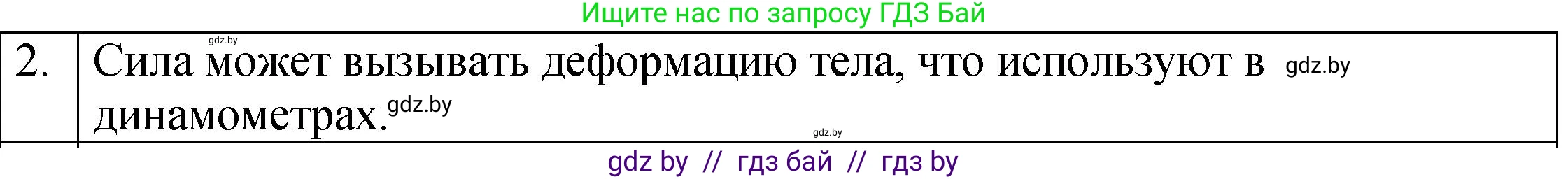 Физика, 7 класс Учебник, авторы: Исаченкова Лариса Артёмовна, Громыко Елена Владимировна, Лещинский Юрий Дмитриевич, издательство Народная асвета, Минск, 2022, бирюзового цвета, страница 89, номер 2, Решение 1