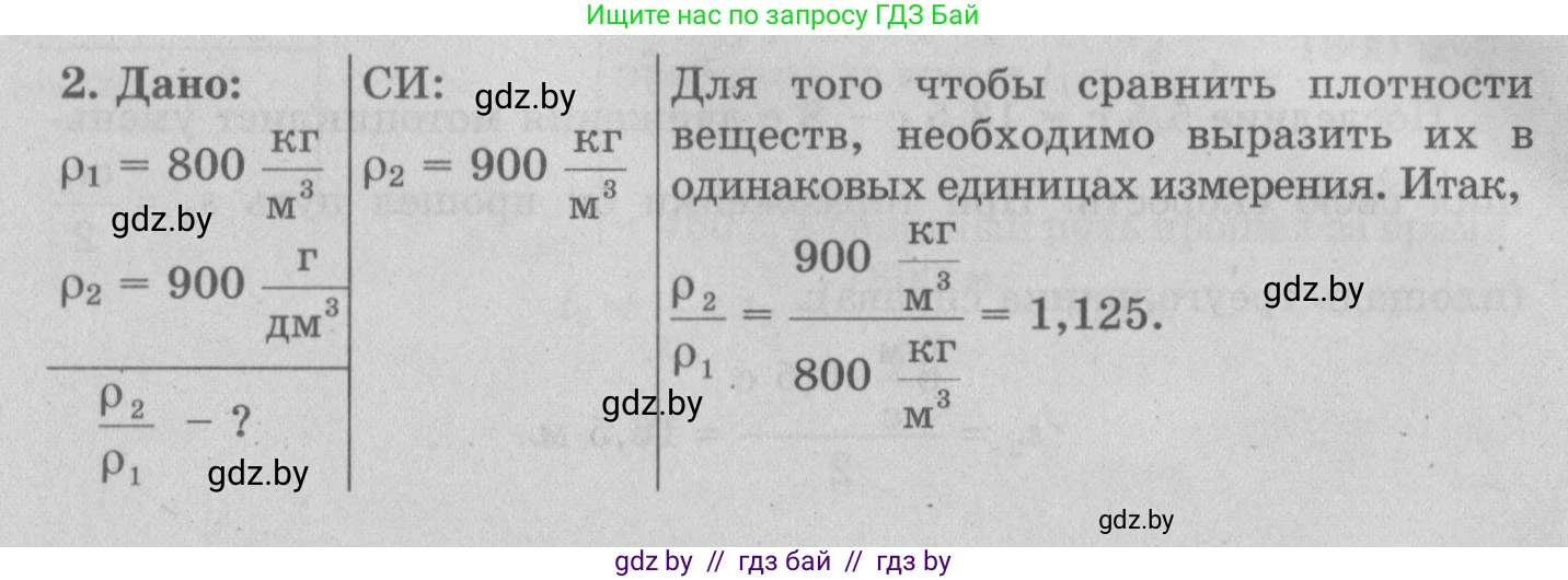 Физика, 7 класс Учебник, авторы: Исаченкова Лариса Артёмовна, Громыко Елена Владимировна, Лещинский Юрий Дмитриевич, издательство Народная асвета, Минск, 2022, бирюзового цвета, страница 75, номер 2, Решение 2