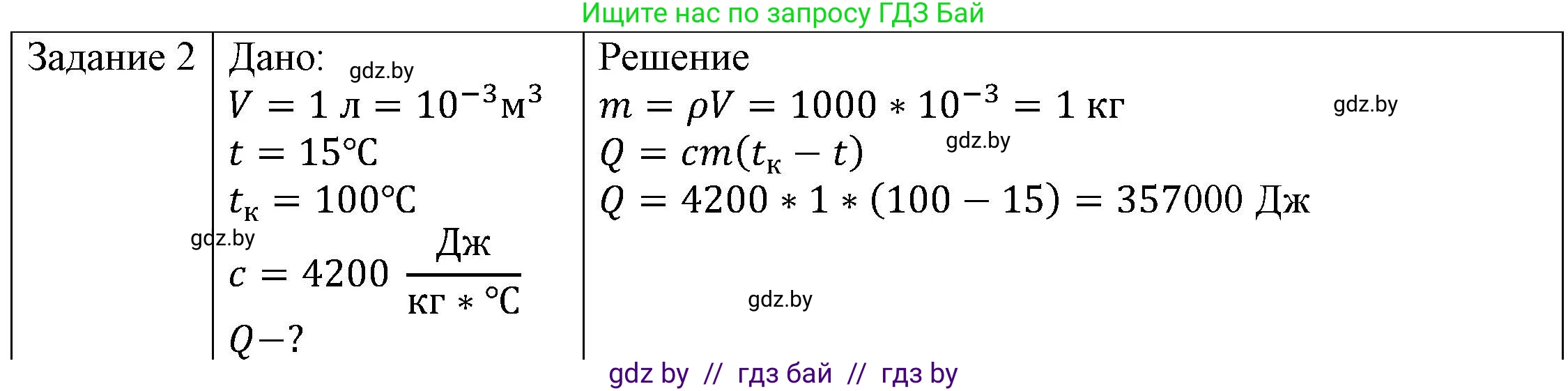 Физика, 8 класс Учебник, авторы: Исаченкова Лариса Артёмовна, Громыко Елена Владимировна, Дорофейчик Владимир Владимирович, Лещинский Юрий Дмитриевич, издательство Адукацыя i выхаванне, Минск, 2024, страница 26, номер 2, Решение 3