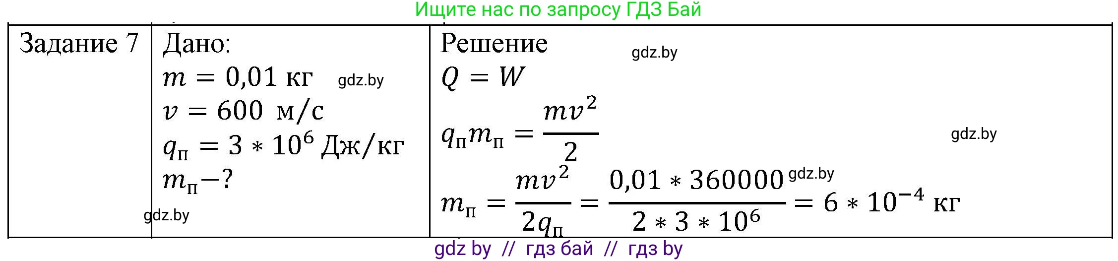Физика, 8 класс Учебник, авторы: Исаченкова Лариса Артёмовна, Громыко Елена Владимировна, Дорофейчик Владимир Владимирович, Лещинский Юрий Дмитриевич, издательство Адукацыя i выхаванне, Минск, 2024, страница 31, номер 7, Решение 3
