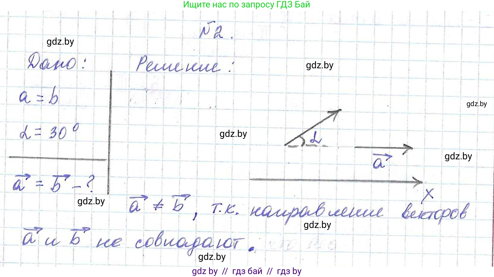 Физика, 9 класс Сборник задач, авторы: Исаченкова Лариса Артёмовна, Дорофейчик Владимир Владимирович, Захаревич Екатерина Васильевна, Пальчик Геннадий Владимирович, издательство Аверсэв, Минск, 2021, страница 9, номер 2, Решение 2
