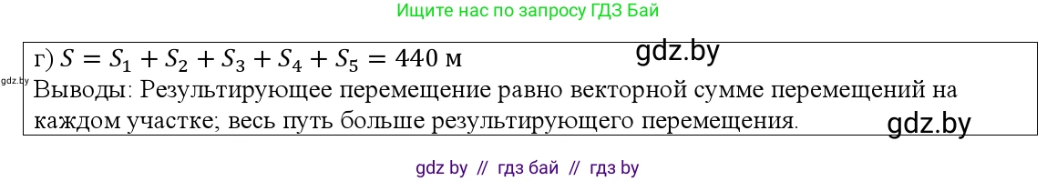 Физика, 9 класс Учебник, авторы: Исаченкова Лариса Артёмовна, Сокольский Анатолий Алексеевич, Захаревич Екатерина Васильевна, издательство Народная асвета, Минск, 2019, страница 23, номер 1, Решение 1 (продолжение 2)