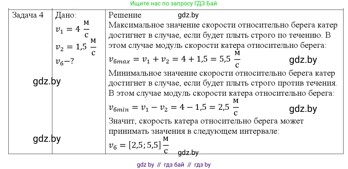Физика, 9 класс Учебник, авторы: Исаченкова Лариса Артёмовна, Сокольский Анатолий Алексеевич, Захаревич Екатерина Васильевна, издательство Народная асвета, Минск, 2019, страница 40, номер 4, Решение 1