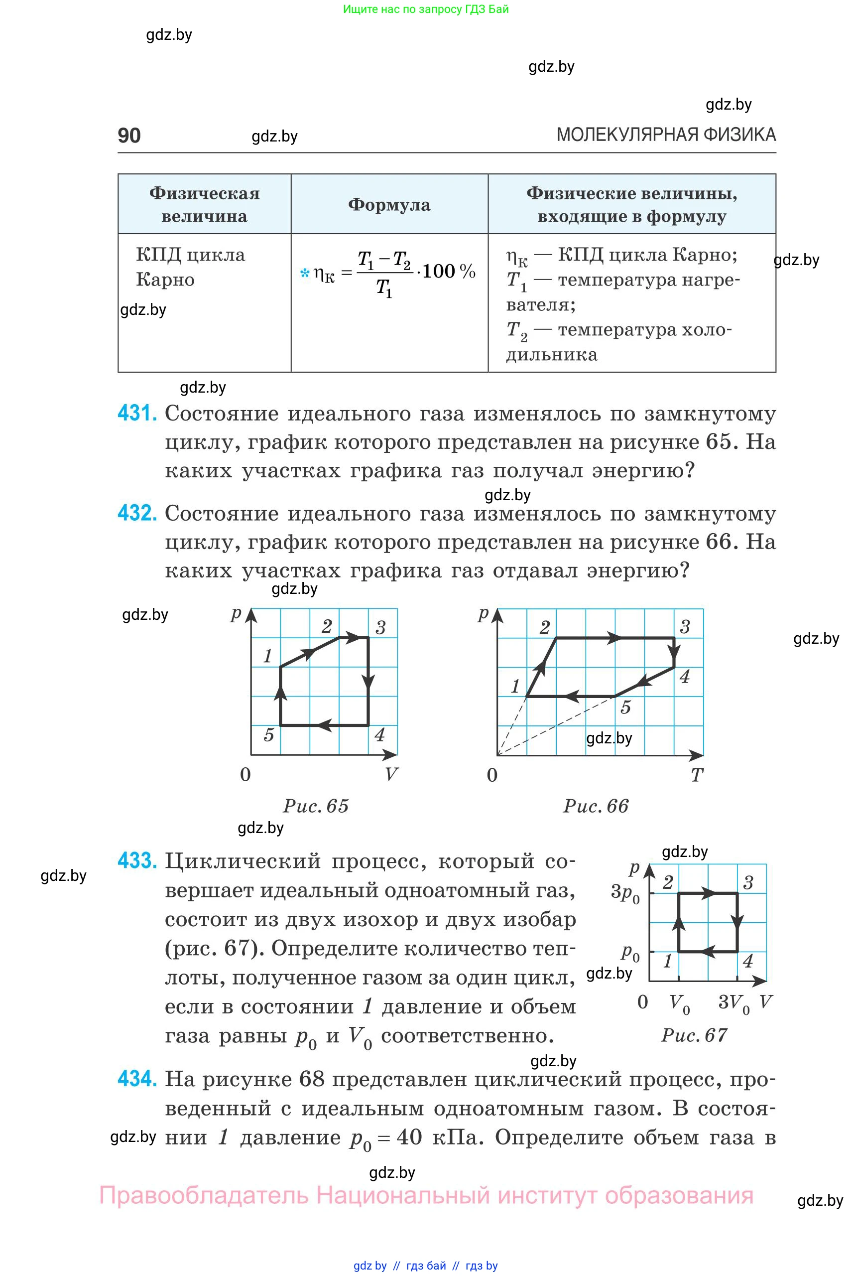 Физика, 10 класс Сборник задач, авторы: Дорофейчик Владимир Владимирович, Белая Ольга Николаевна, издательство Национальный институт образования, Минск, 2022, страница 90