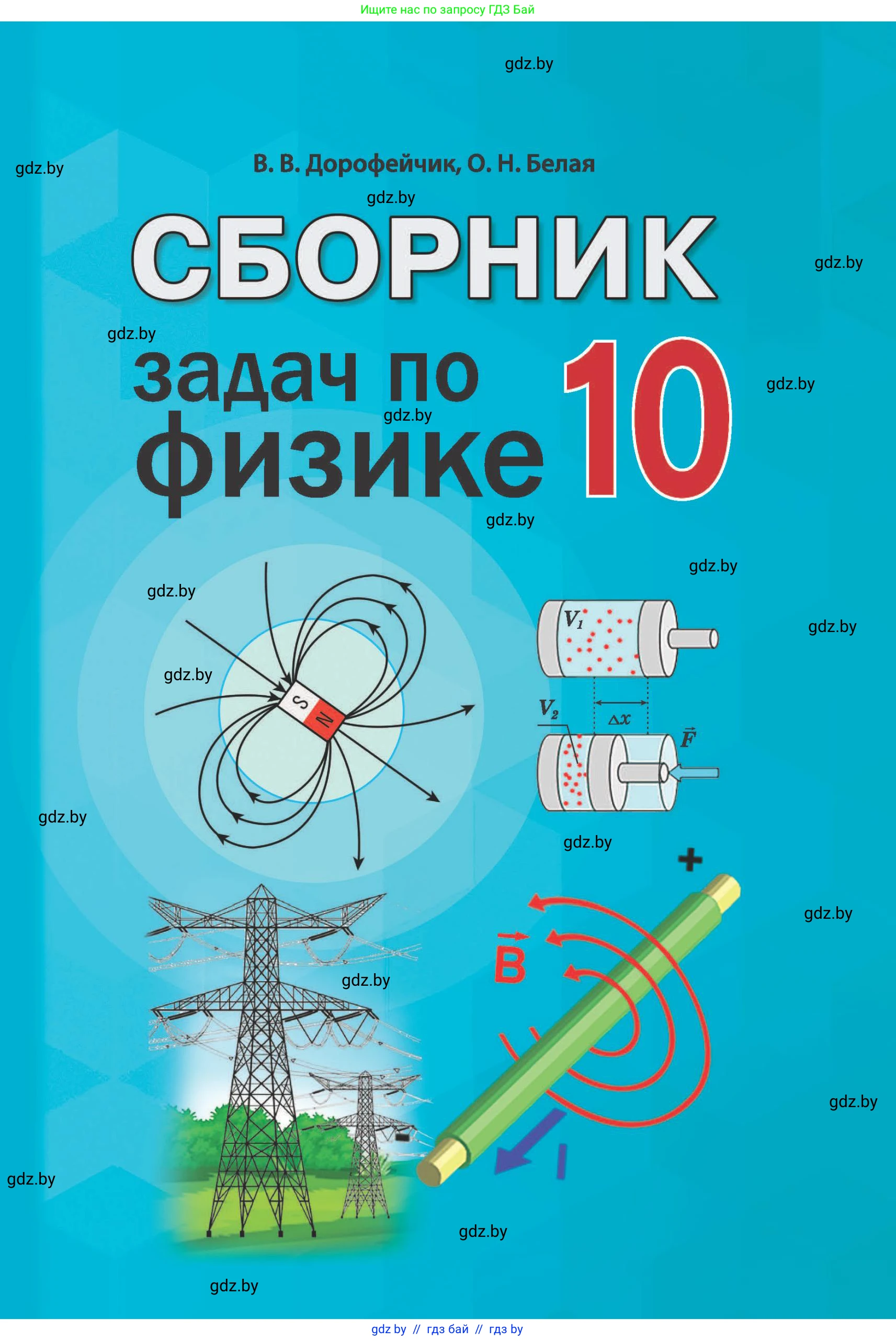 Физика, 10 класс Сборник задач, авторы: Дорофейчик Владимир Владимирович, Белая Ольга Николаевна, издательство Национальный институт образования, Минск, 2022, 