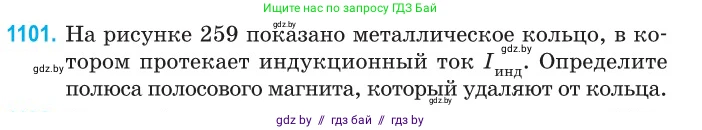 Физика, 10 класс Сборник задач, авторы: Дорофейчик Владимир Владимирович, Белая Ольга Николаевна, издательство Национальный институт образования, Минск, 2022, страница 250, номер 1101, Условие