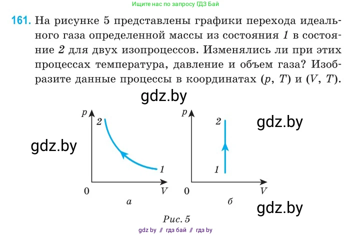 Физика, 10 класс Сборник задач, авторы: Дорофейчик Владимир Владимирович, Белая Ольга Николаевна, издательство Национальный институт образования, Минск, 2022, страница 34, номер 161, Условие